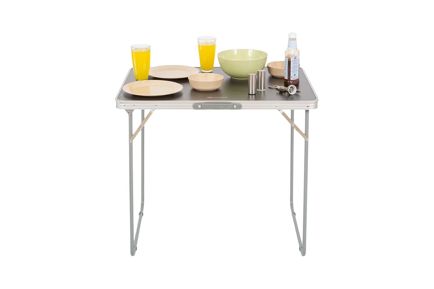 Highlander Campingtisch Klappbar Single 80x60 MDF/Metall
