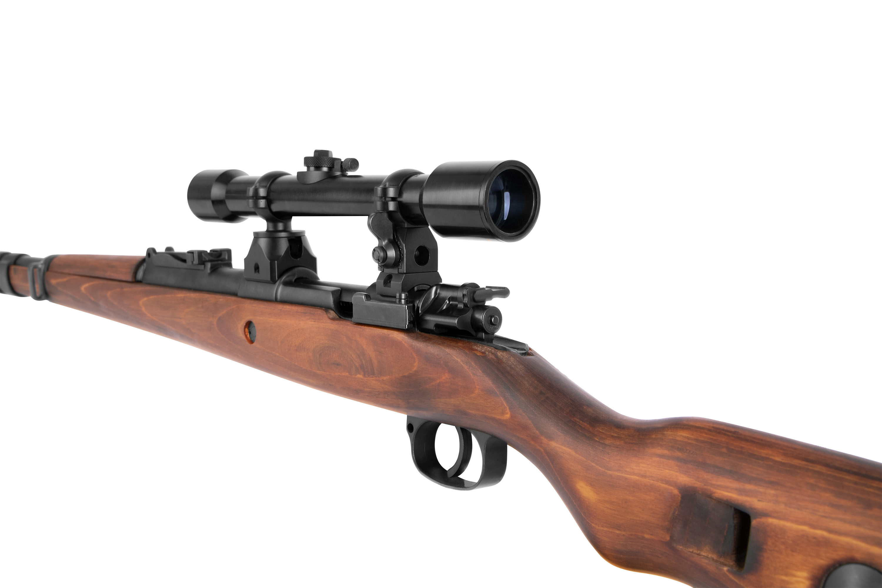 Mauser K98 Steel ZF Holz 6mm - Airsoft Federdruck