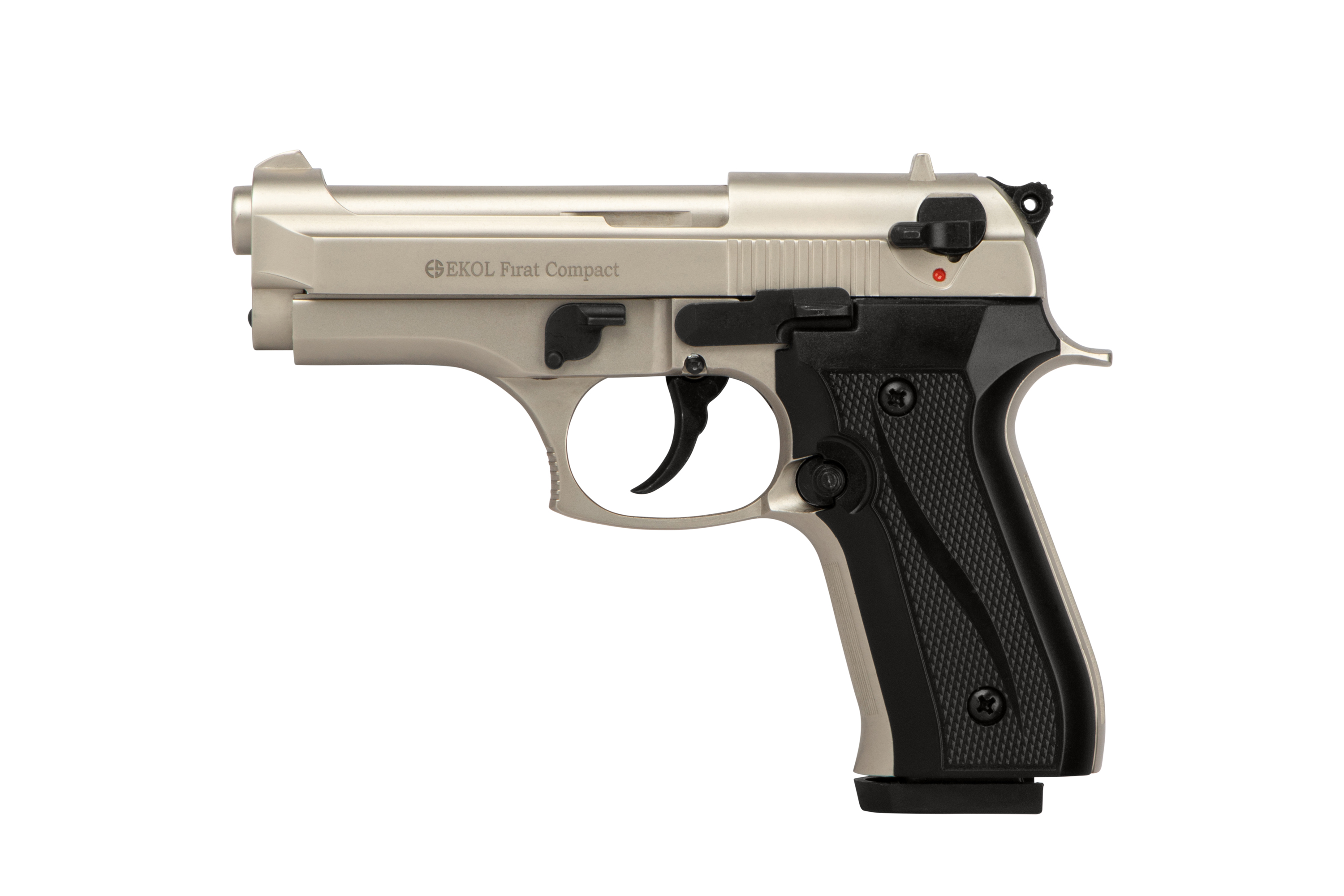 EKOL Firat Compact Nickel 9mm P.A.K. - Gas Signal