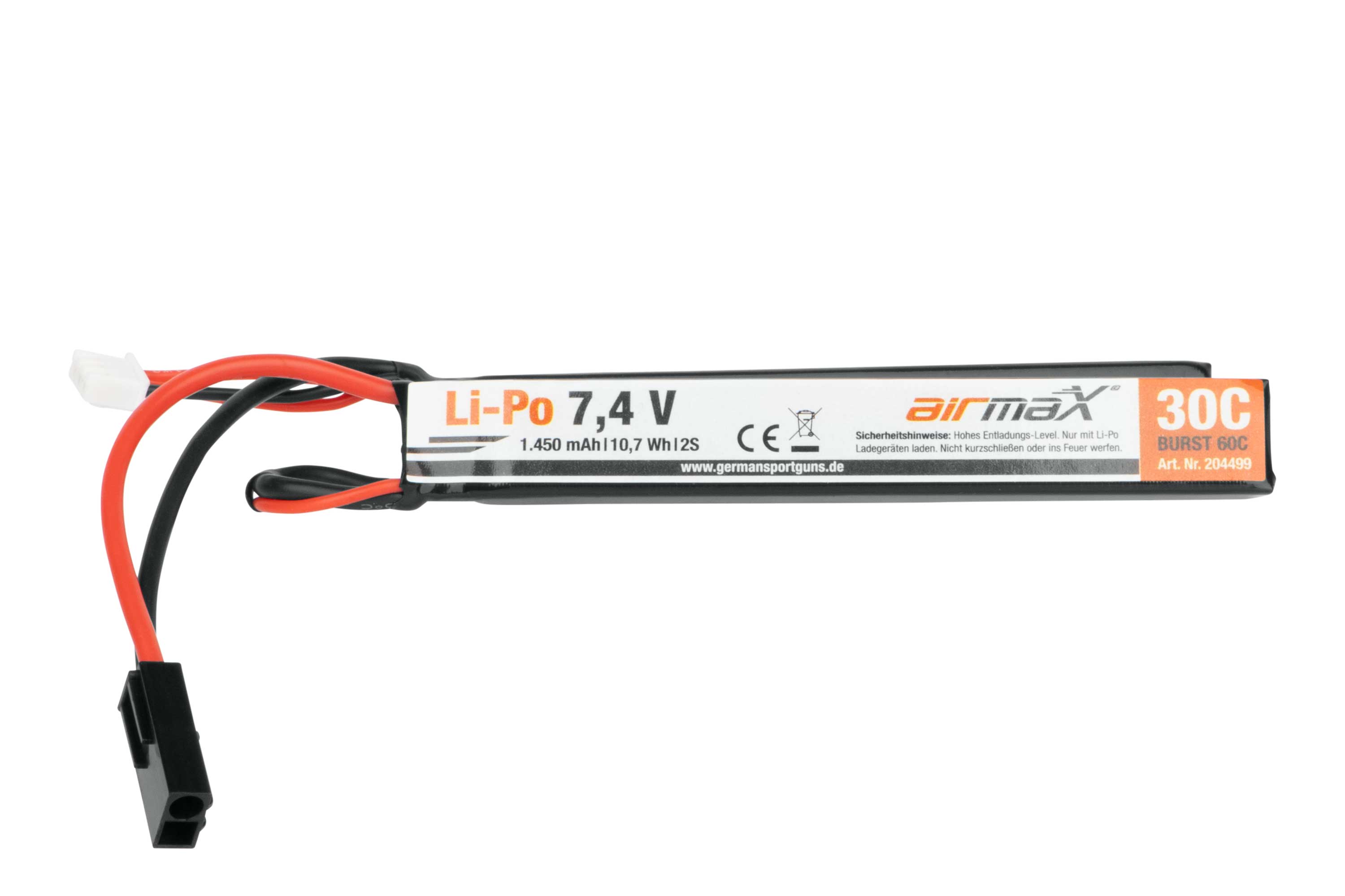 GSG Akku Li-Po 7,4V | 1.450 mAh - Airsoft