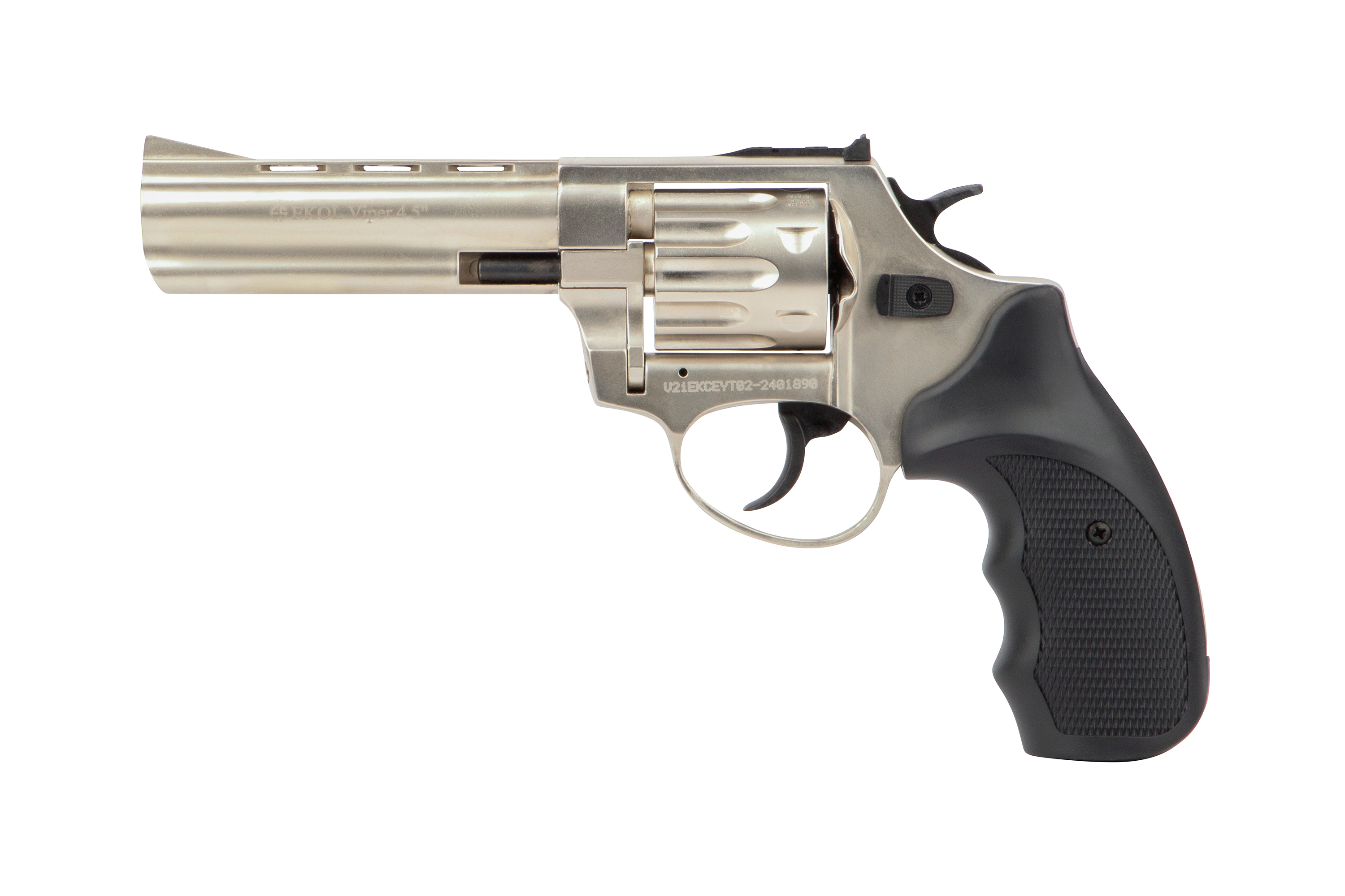 Ekol Viper 4,5'' Nickel 9 mm R. - Gas-Signal