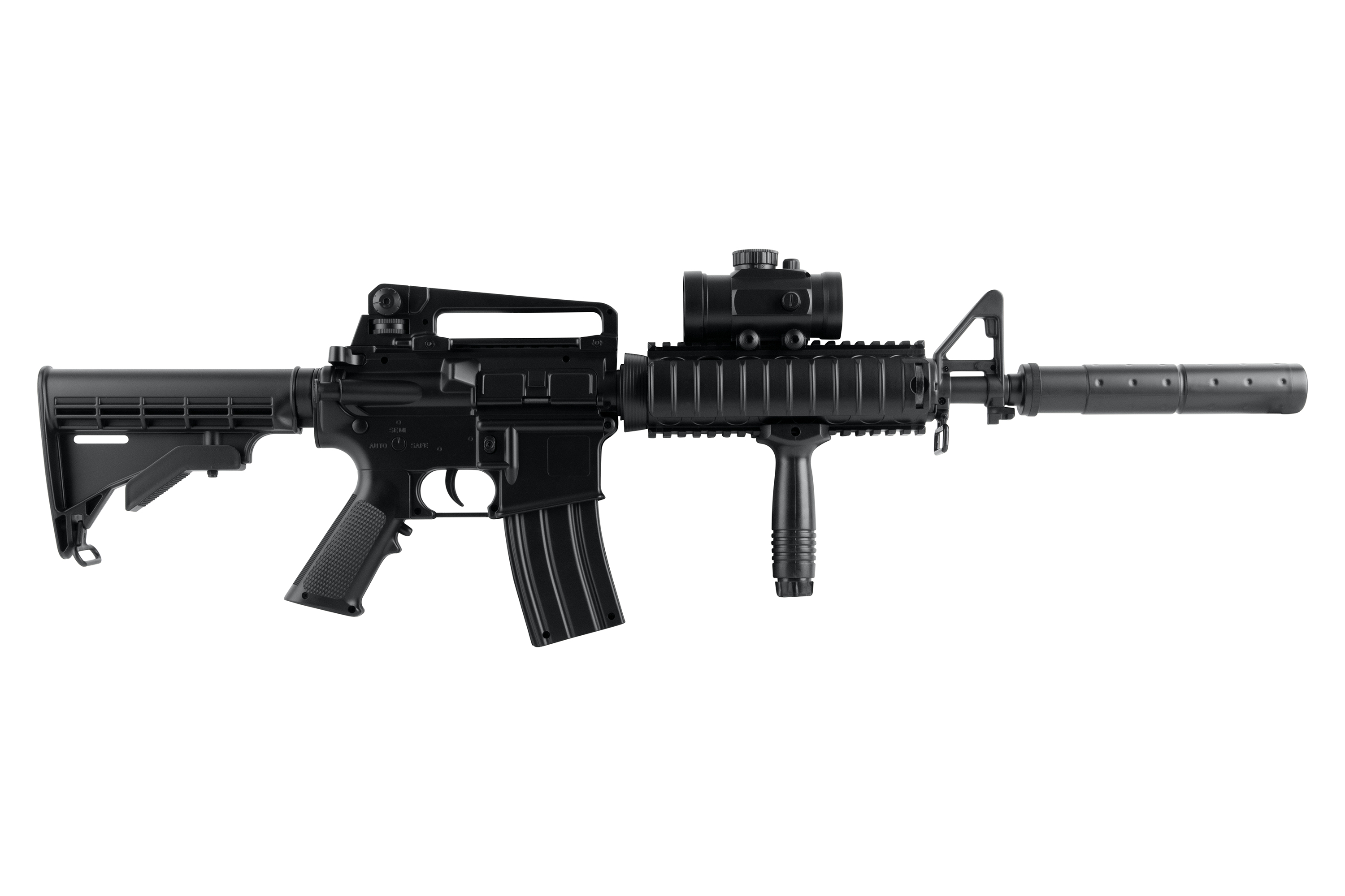 airmaX M4 Schwarz 6mm - Airsoft AEG < 0,5 Joule