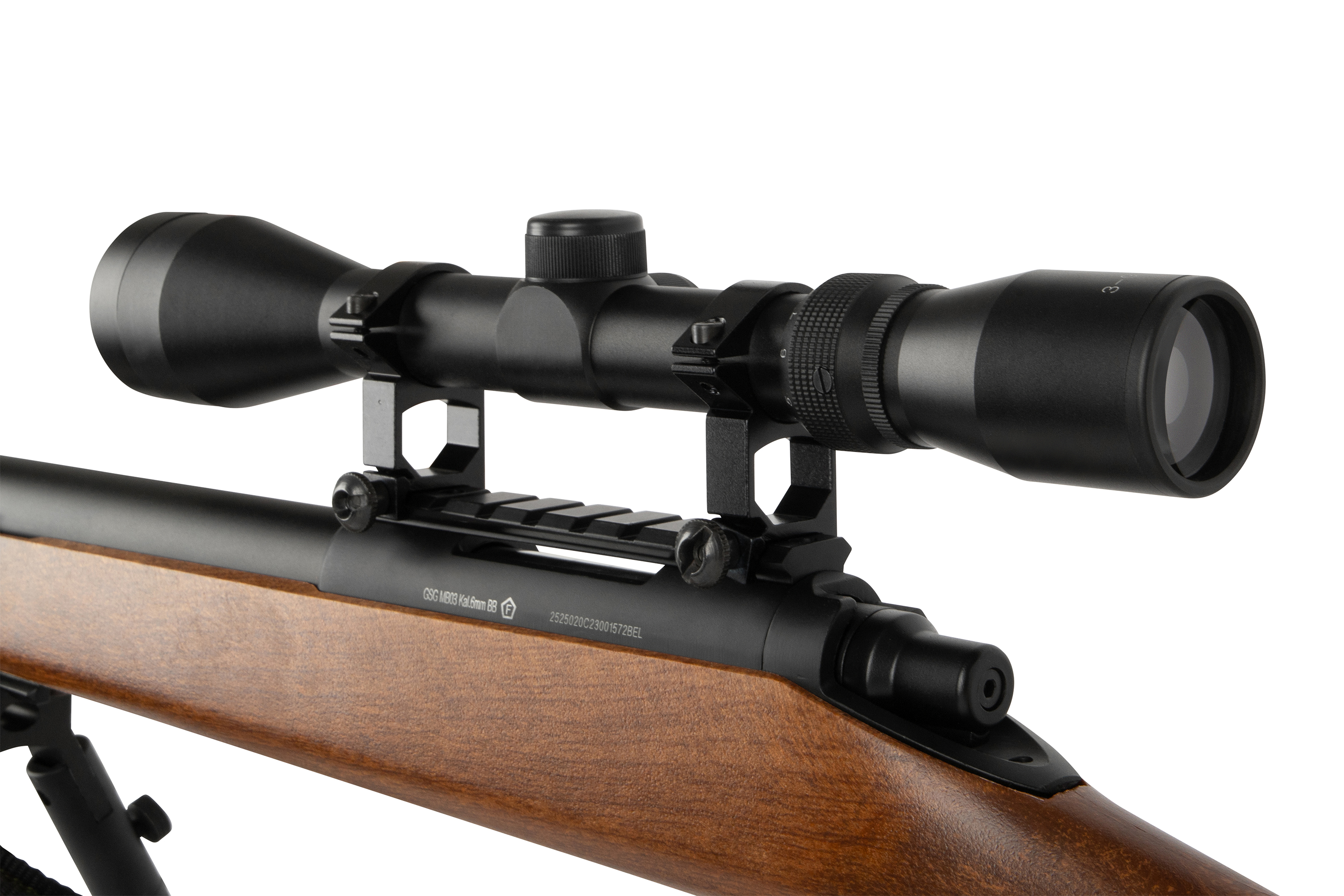 GSG MB03 Sniper Set Holzoptik 6mm - Airsoft Federdruck