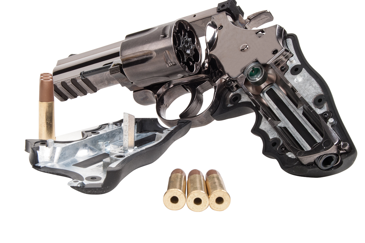 Dan Wesson 715 4" Silber 4,5mm BB - Druckluft Co2