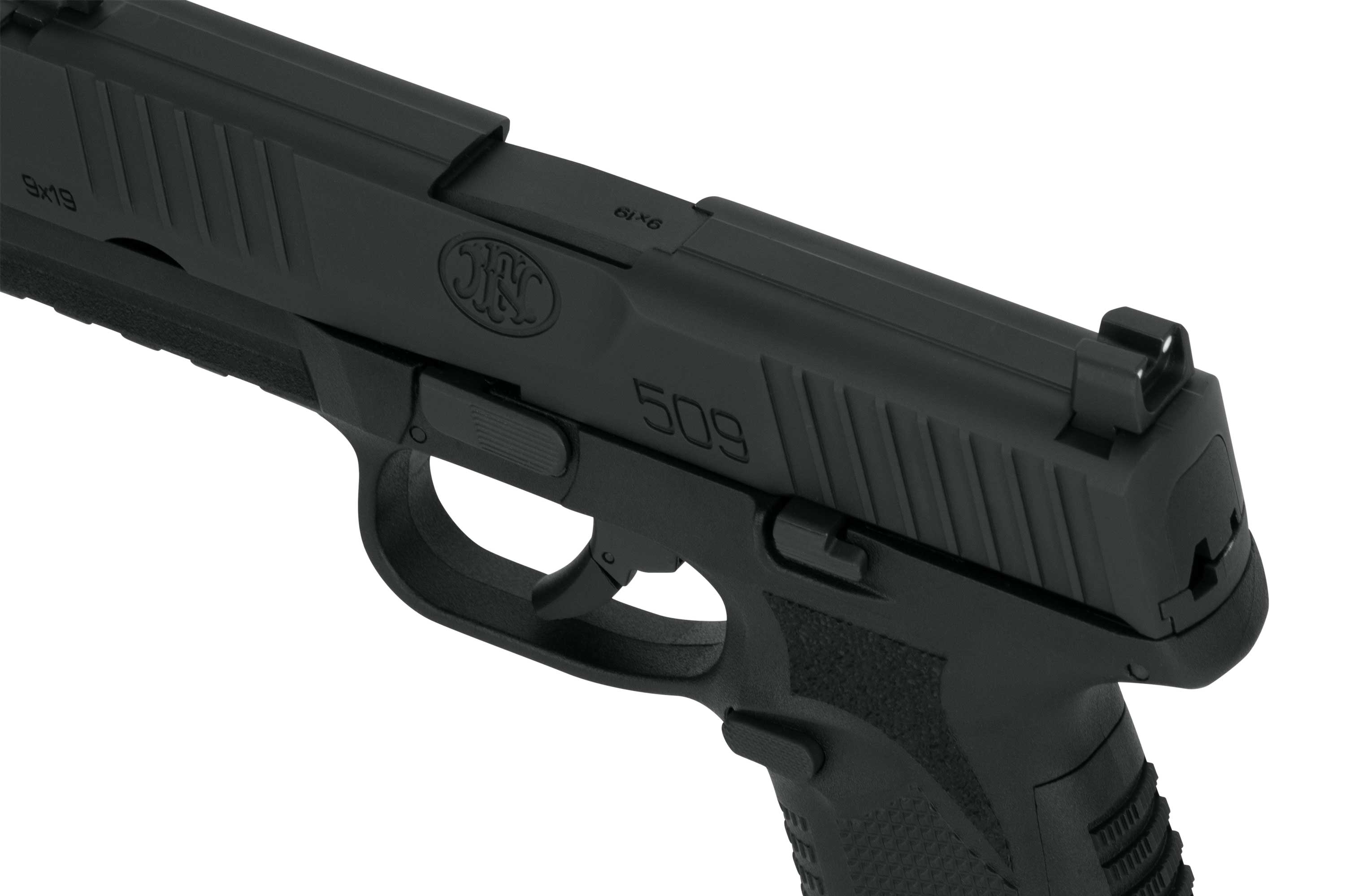 FN 509 Schwarz 4,5mm BB - Druckluft Co2 BlowBack