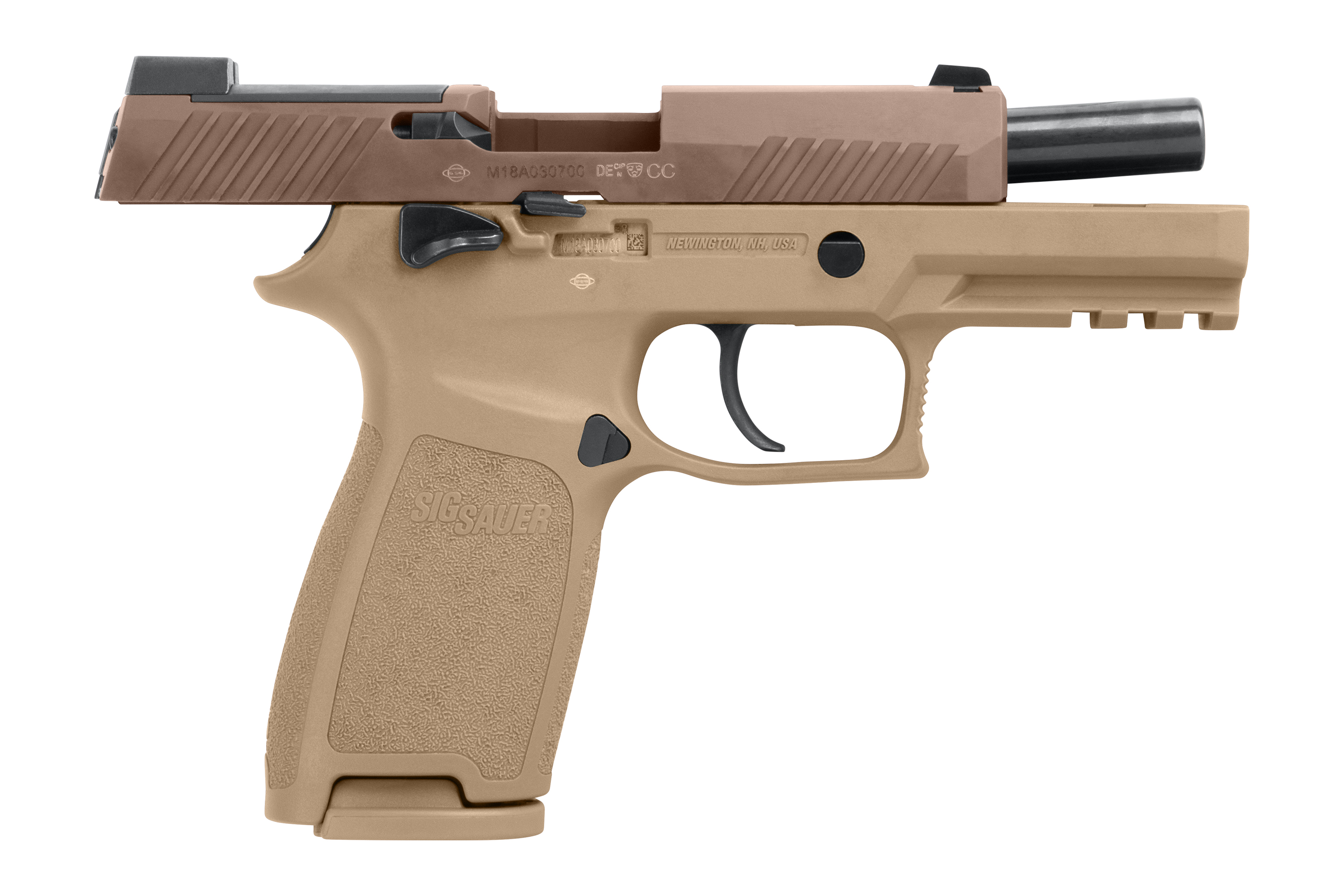 SIG SAUER P320-M18 Coyote Tan 9 mm Luger - Selbstladepistole