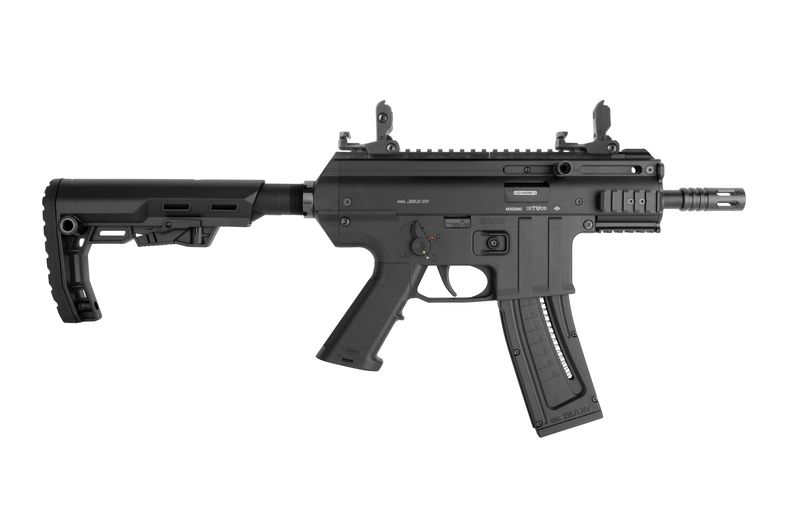 Mauser TacOps PK Schwarz .22lr HV - Selbstladepistole