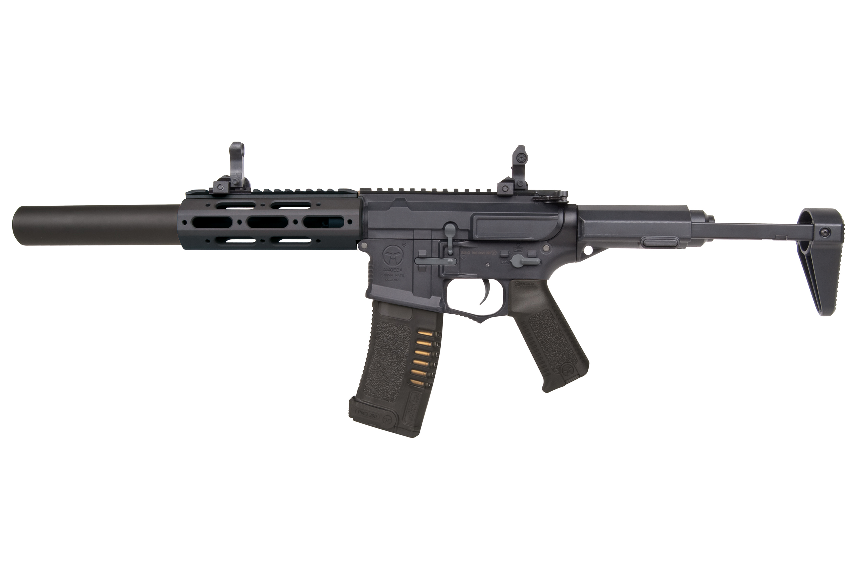 Amoeba M4 014 Schwarz 6mm - Airsoft S-AEG Amoeba M4 014 Schwarz 6mm - Airsoft S-AEG