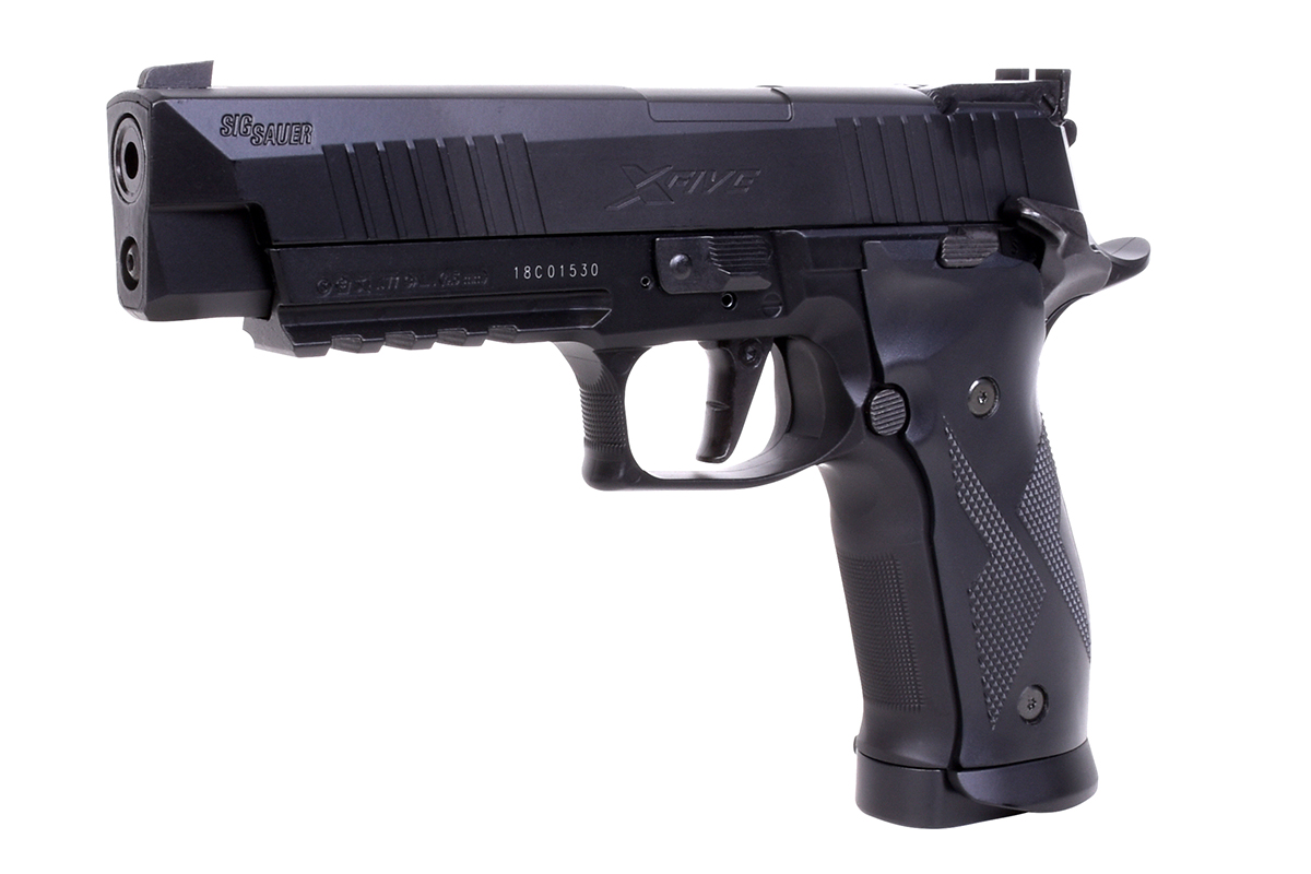 SIG SAUER XFIVE Schwarz 4,5mm | 4,5mm BB - Druckluft Co2 BlowBack