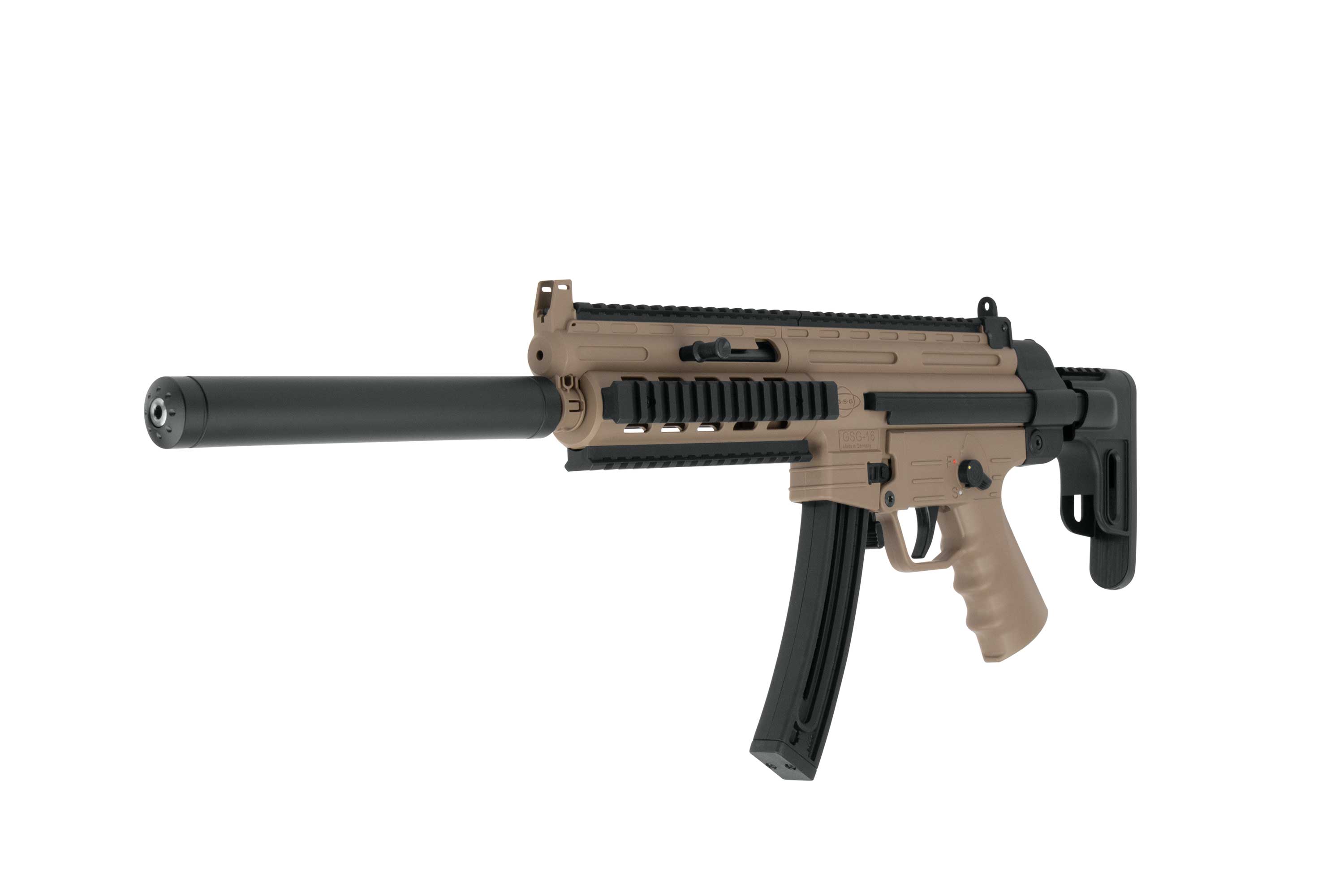 GSG-16 US Tan .22lr HV - Selbstladebüchse