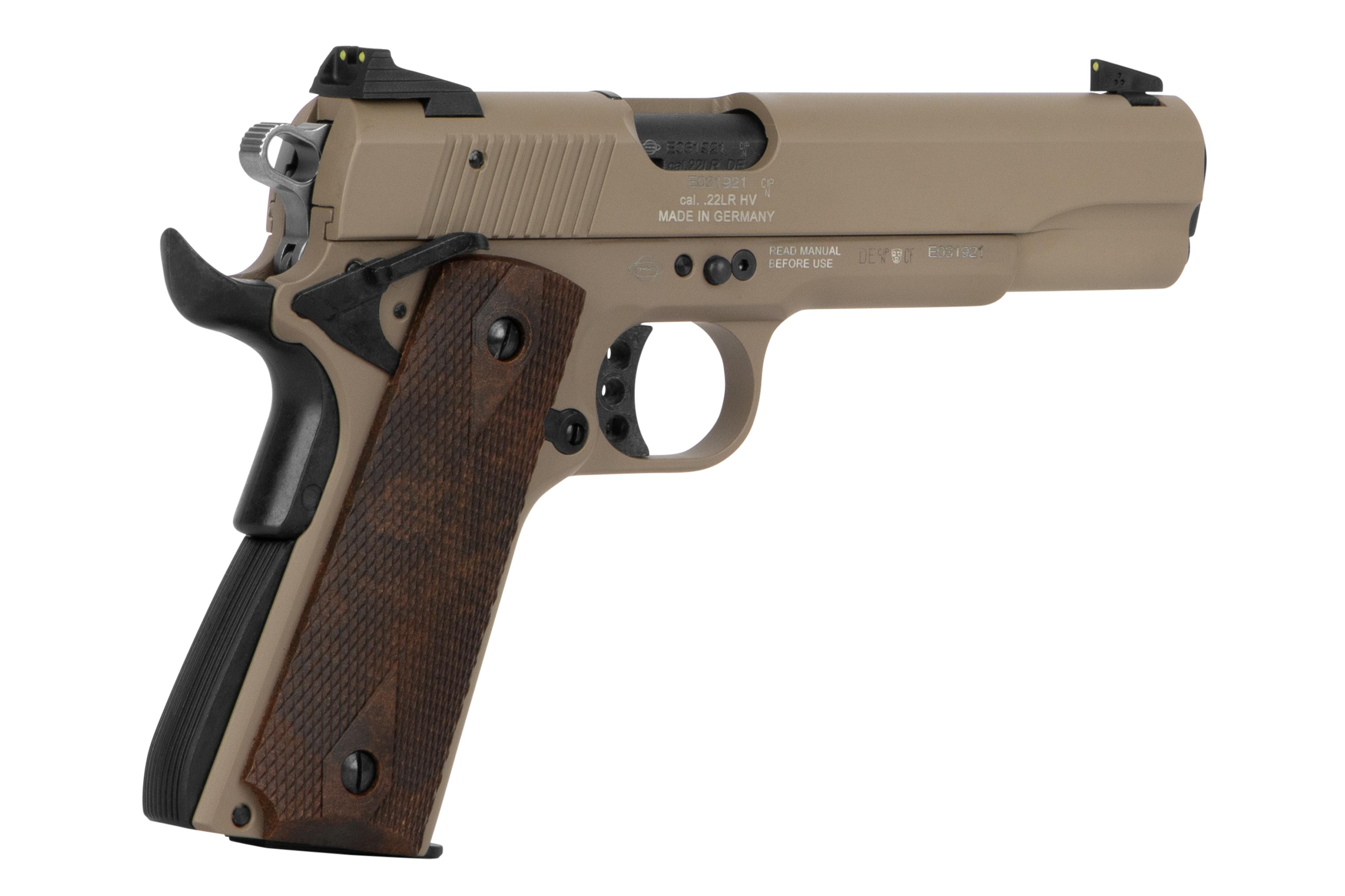 GSG-1911 US Tan .22lr HV - Selbstladepistole