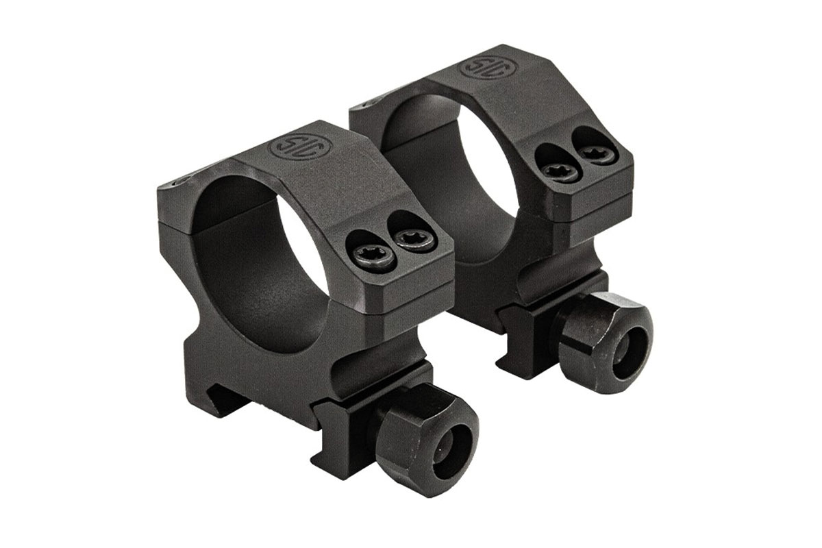 Sig Sauer ALPHA1 Aluminium Montageringe | 30 mm | hoch
