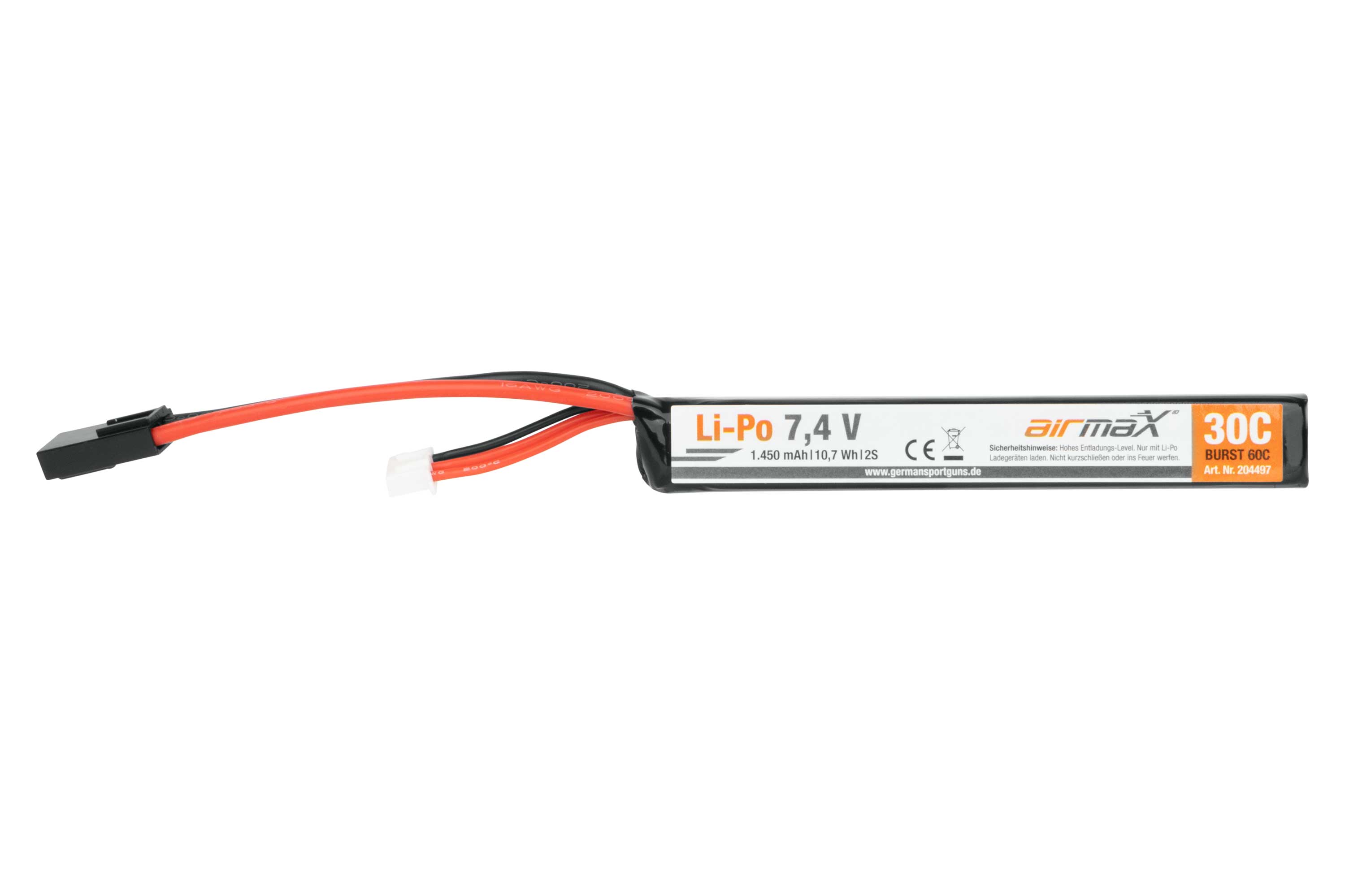 GSG Akku Li-Po 7,4V | 1.450 mAh - Airsoft