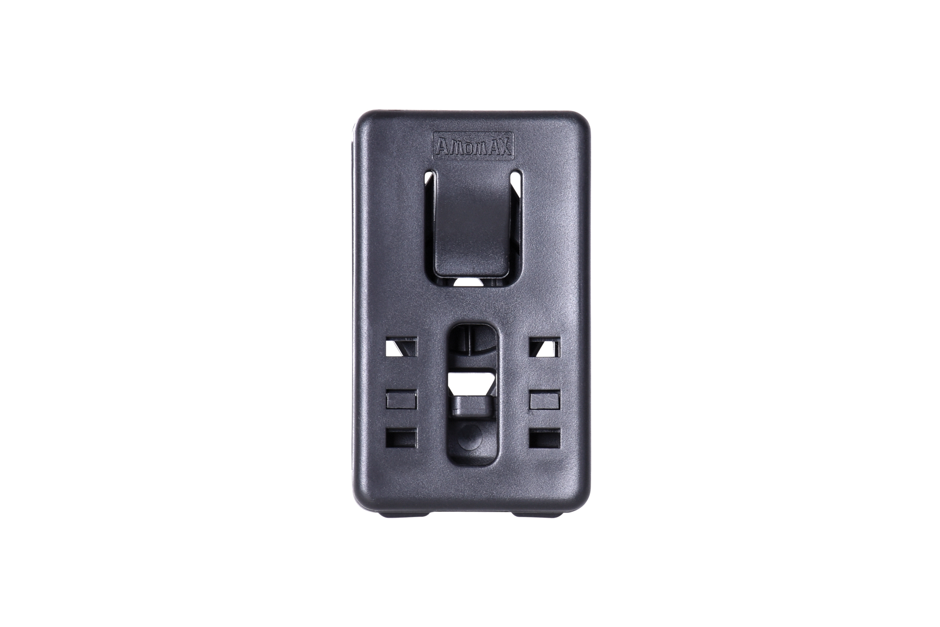 Amomax Gürtelclip Universal Schwarz