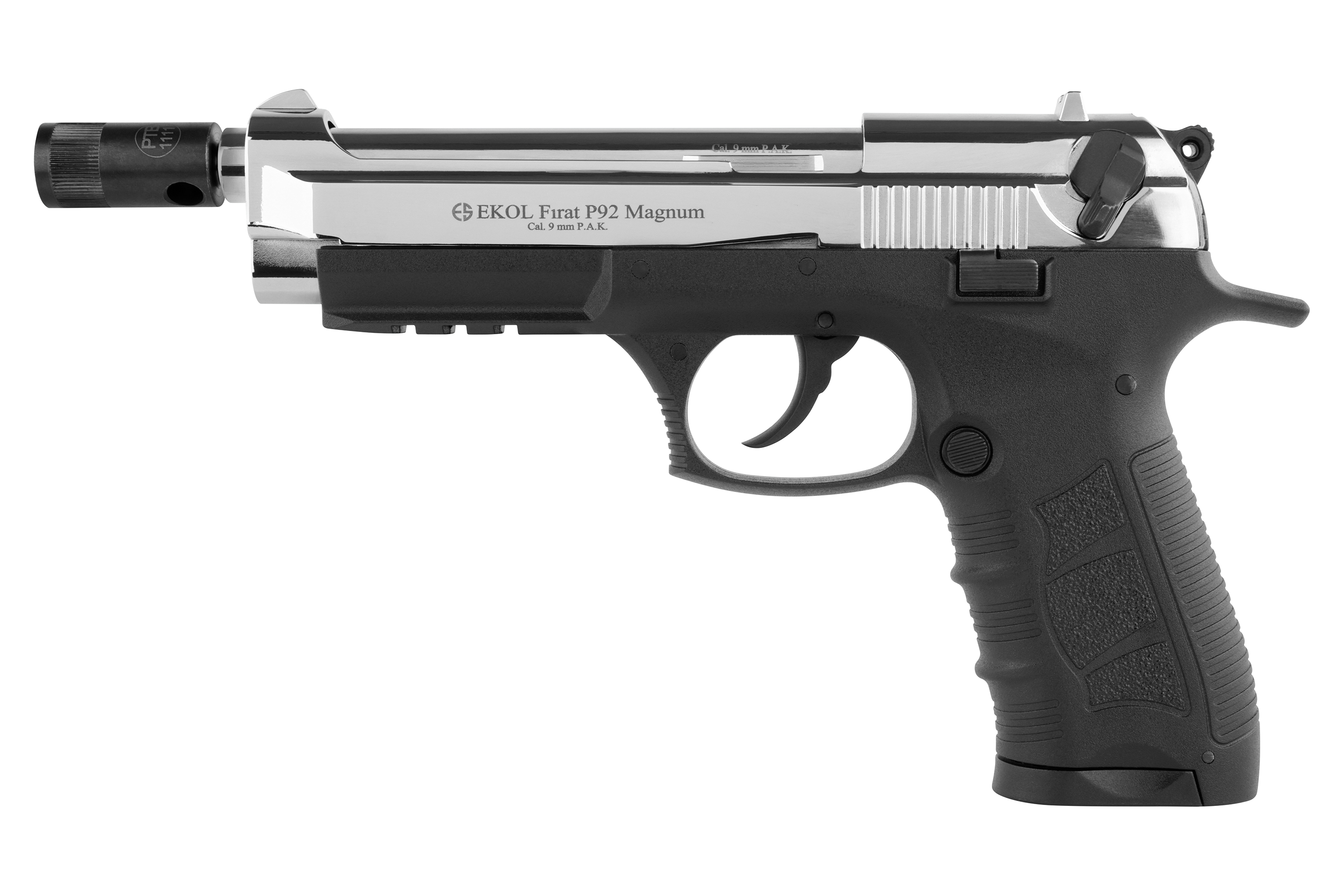 EKOL Firat P92 Magnum Chrom 9mm P.A.K. - Gas Signal