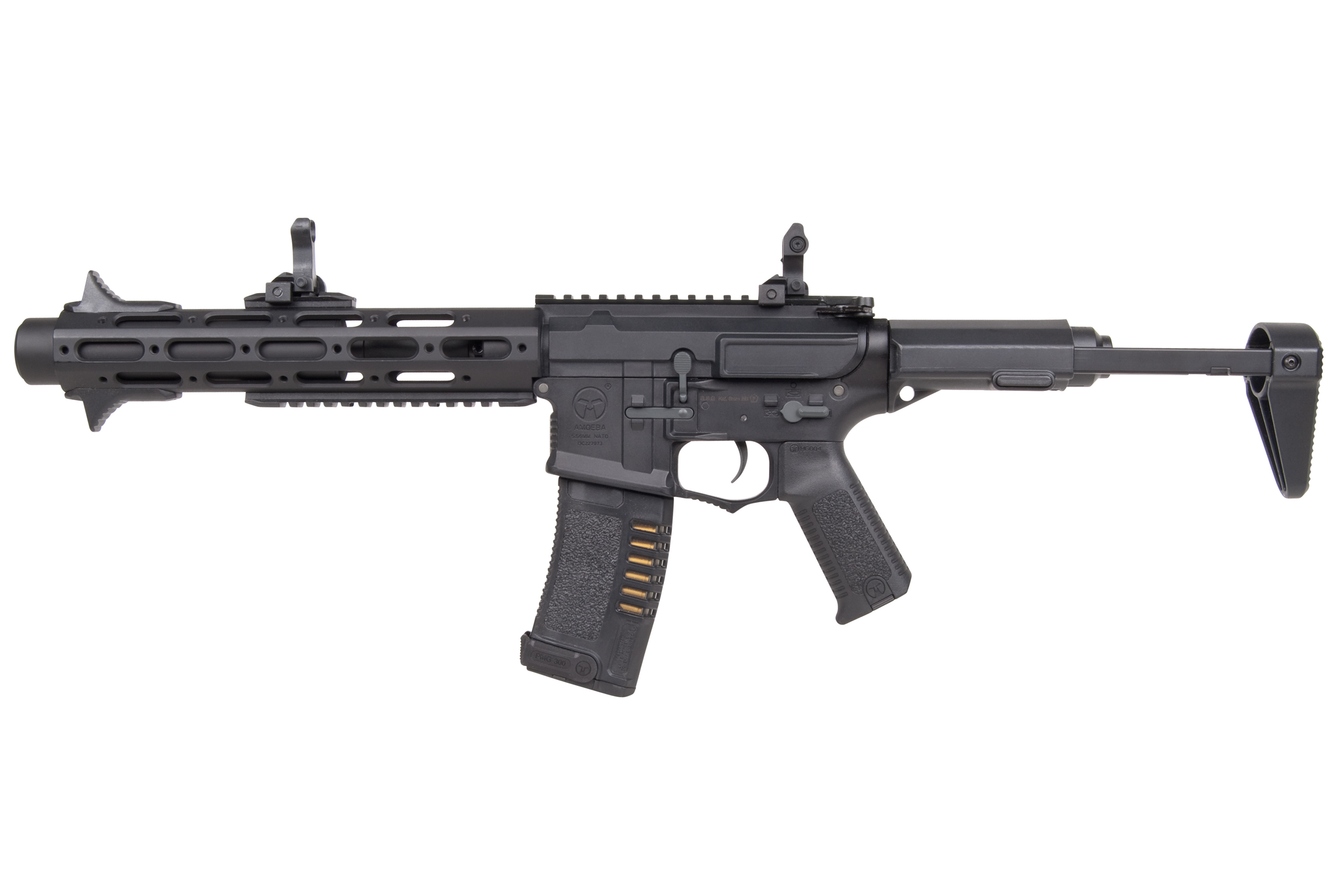 Amoeba M4 013 Schwarz 6mm - Airsoft S-AEG Amoeba M4 013 Schwarz 6mm - Airsoft S-AEG