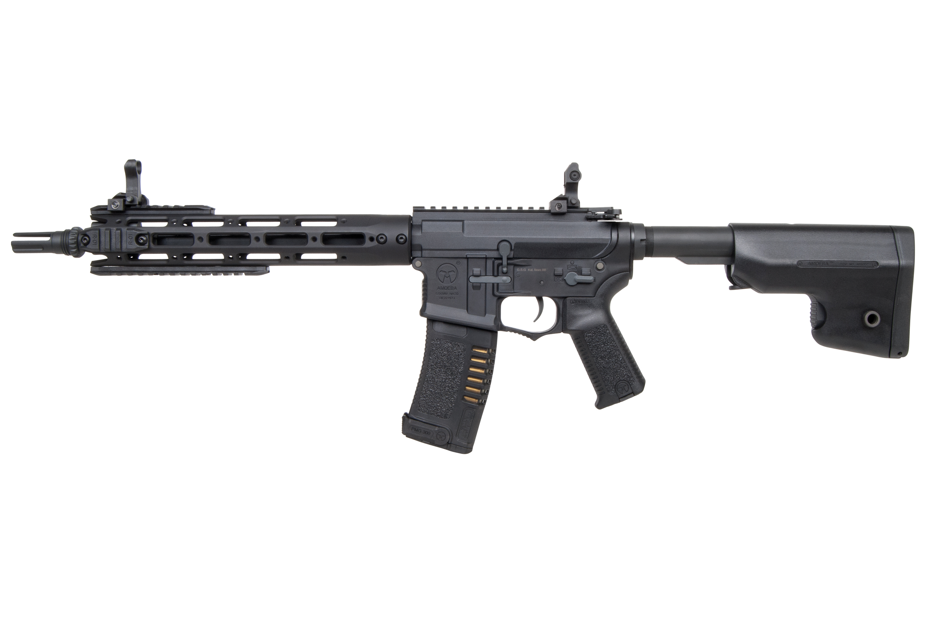 Ares Amoeba M4 009 Schwarz 6mm - Airsoft AEG < 0,5 Joule Ares Amoeba M4 009 Schwarz 6mm - Airsoft AEG < 0,5 Joule