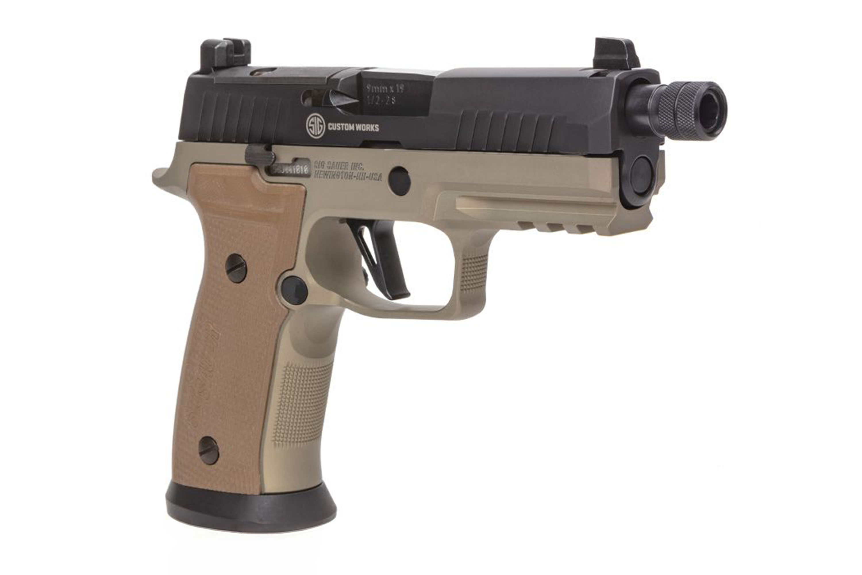 SIG SAUER P320-AXG Combat 9mm Luger - Selbstladepistole FDE