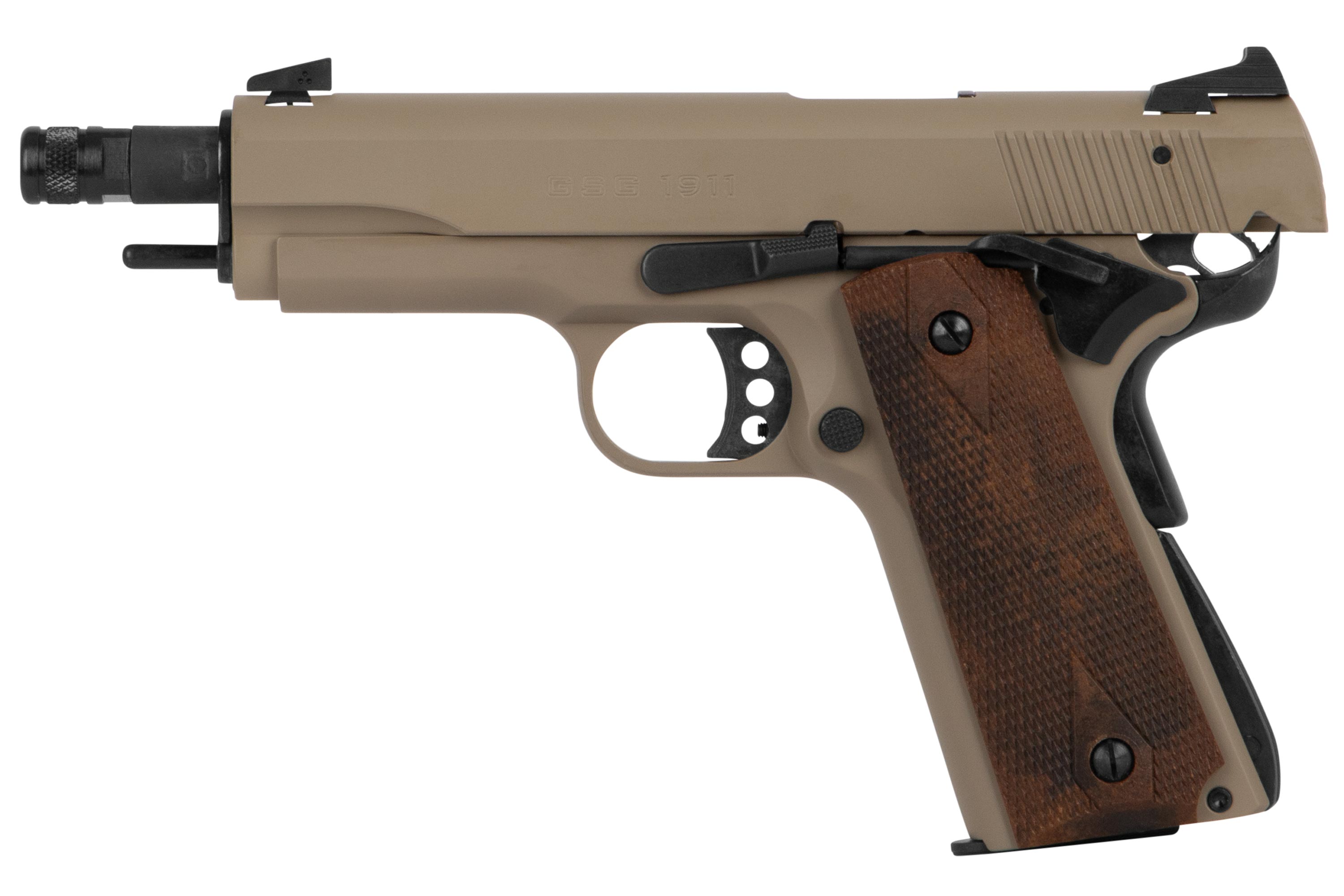 GSG-1911 US Tan .22lr HV - Selbstladepistole