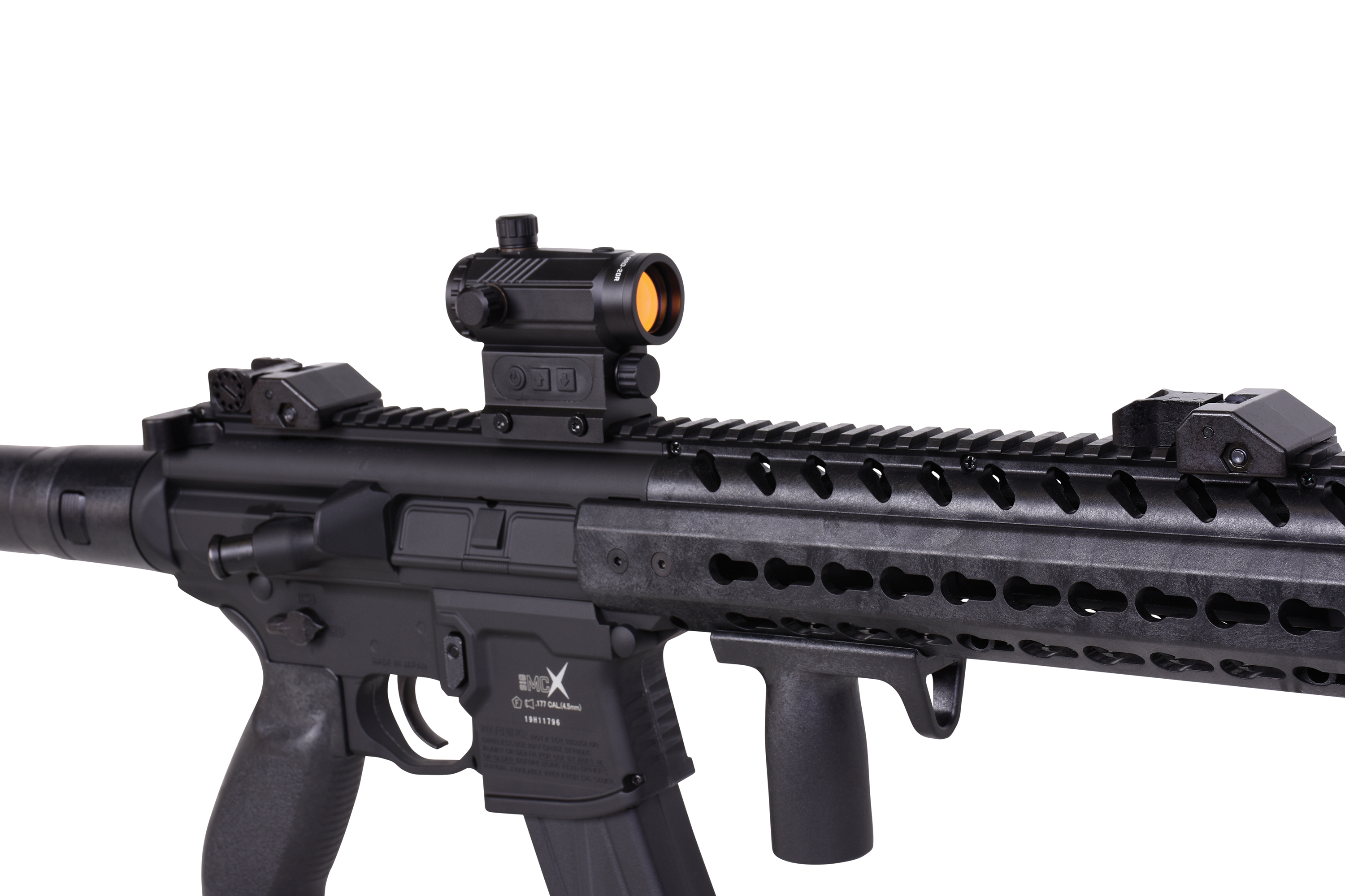 Sig Sauer MCX Schwarz 4,5mm inkl. SIG 20R Red Dot - Druckluft Co2 Non BlowBack