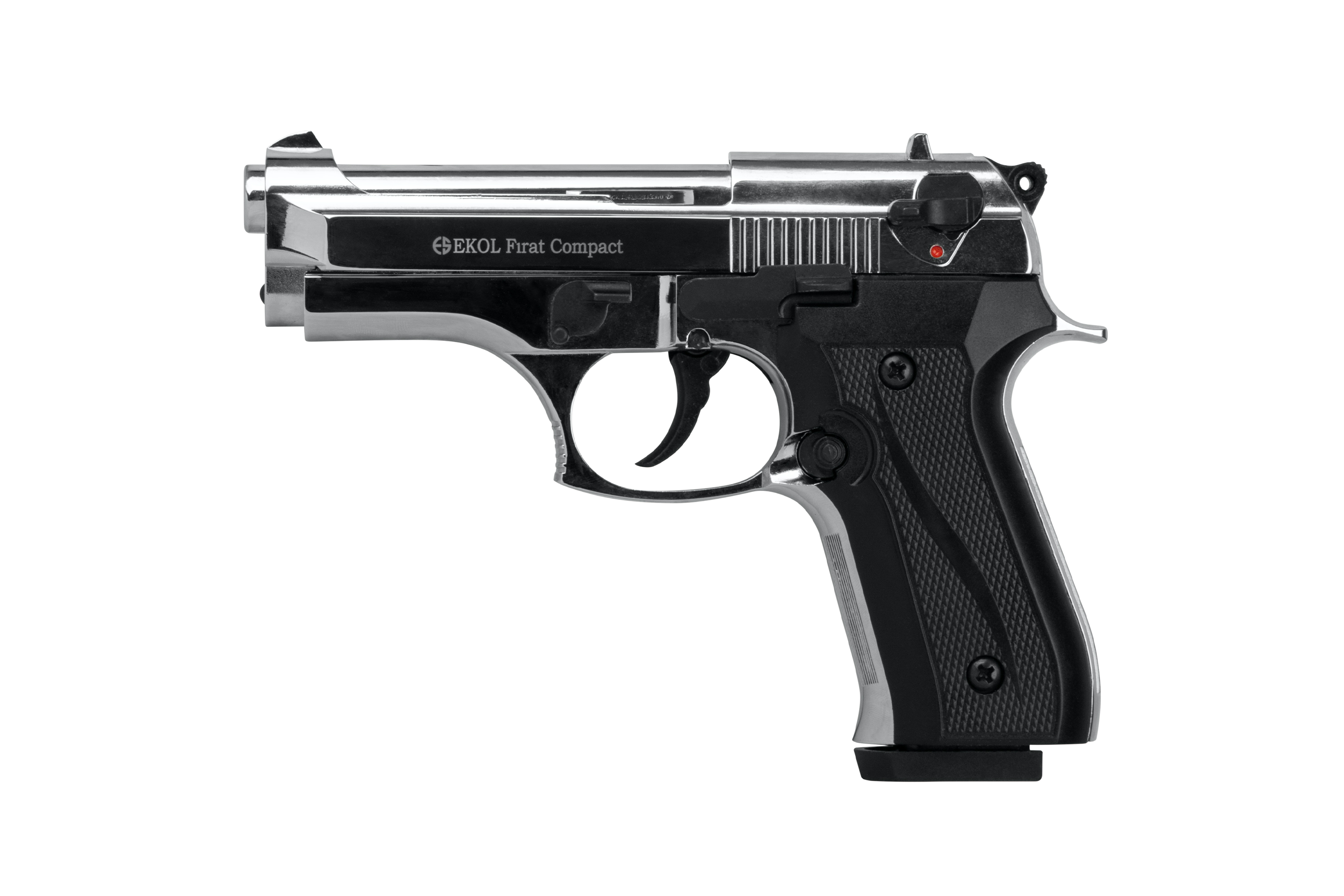 Ekol Compact Chrom 9mm P.A.K. - Gas-Signal Ekol Compact Chrom 9mm P.A.K. - Gas-Signal