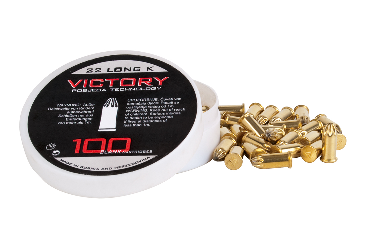 Victory Platzpatronen .22 lang 100 Stück Victory Platzpatronen .22 lang 100 Stück