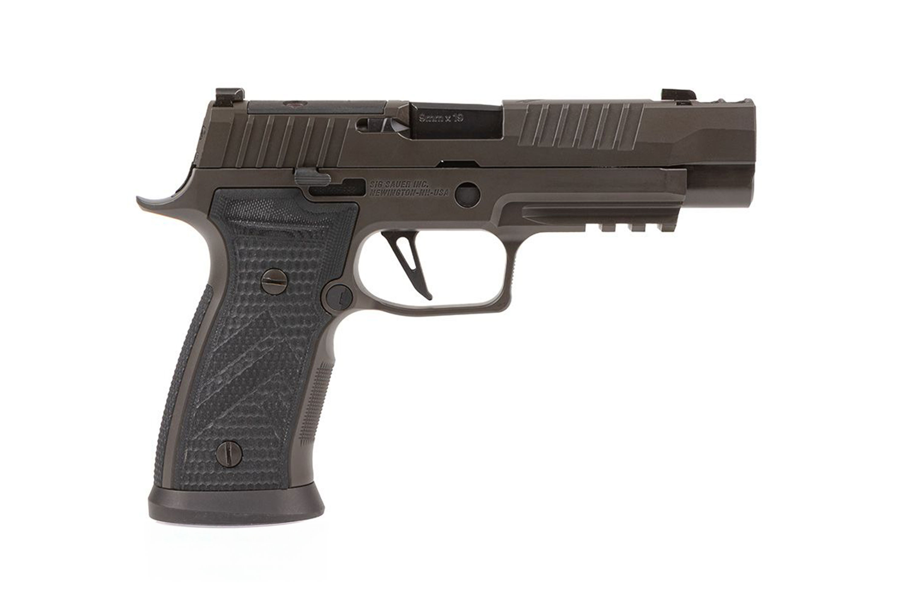SIG SAUER P320 AXG LEGION 9mm - Selbstladepistole Grau