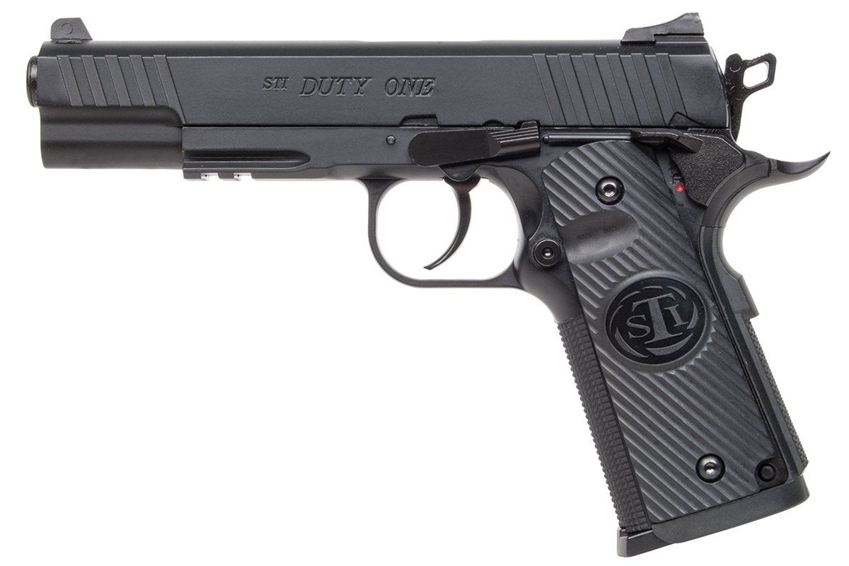 STI Duty One Schwarz 6mm - Airsoft Co2 BlowBack STI Duty One Schwarz 6mm - Airsoft Co2 BlowBack