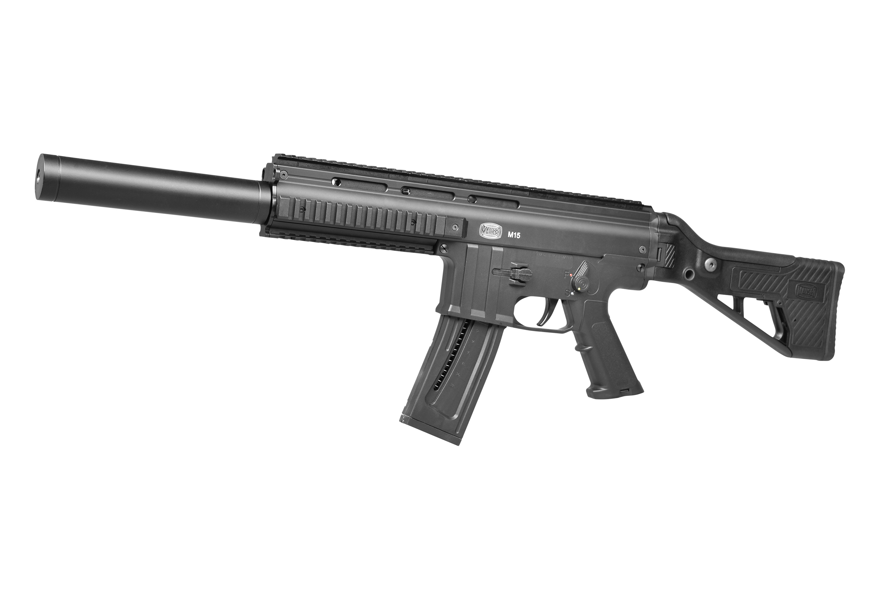 MAUSER M15 Schwarz SD .22lr HV - Selbstladebüchse