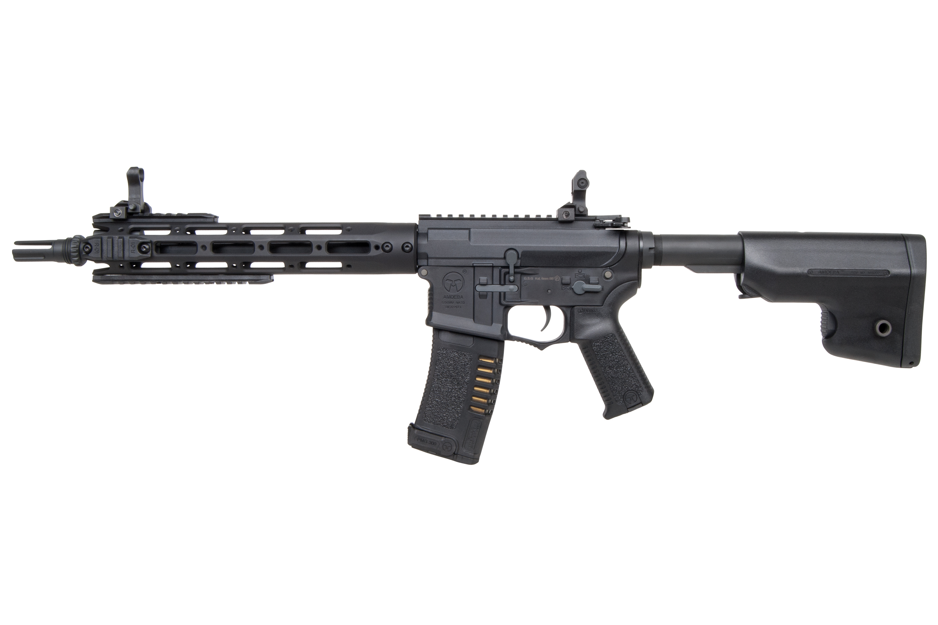 Amoeba M4 009 Schwarz 6mm - Airsoft S-AEG Amoeba M4 009 Schwarz 6mm - Airsoft S-AEG