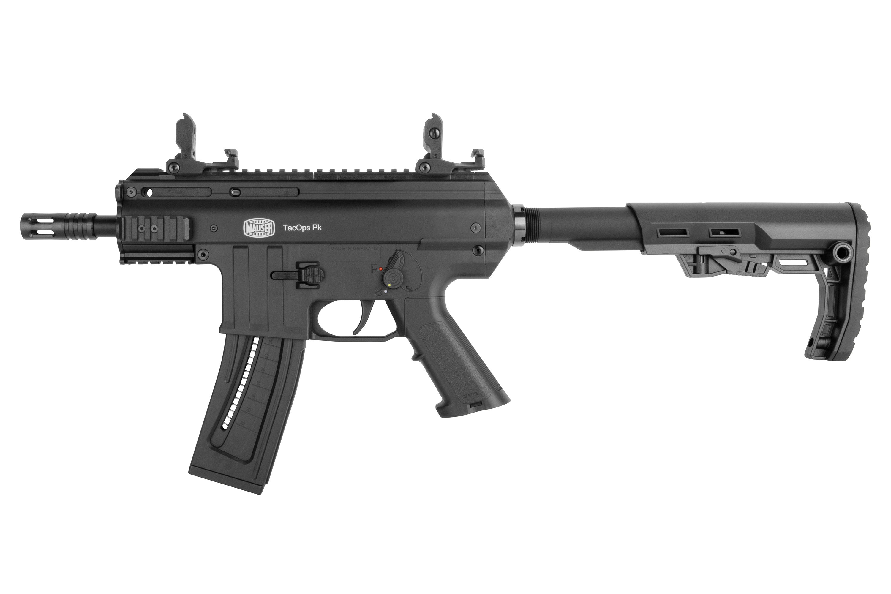 Mauser TacOps PK Schwarz .22lr HV - Selbstladepistole