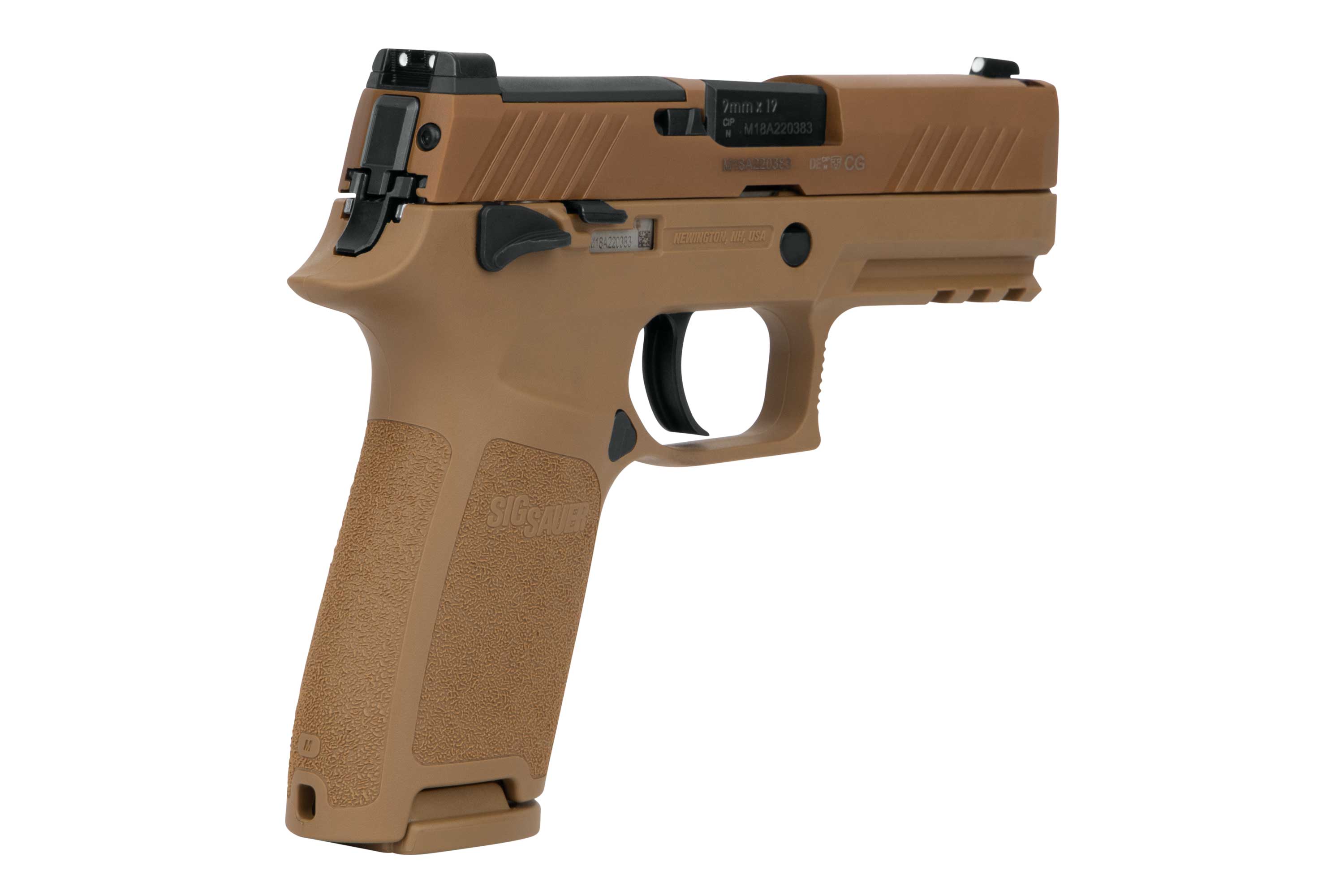 SIG SAUER P320-M18 Coyote Tan 9mm Luger - Selbstladepistole