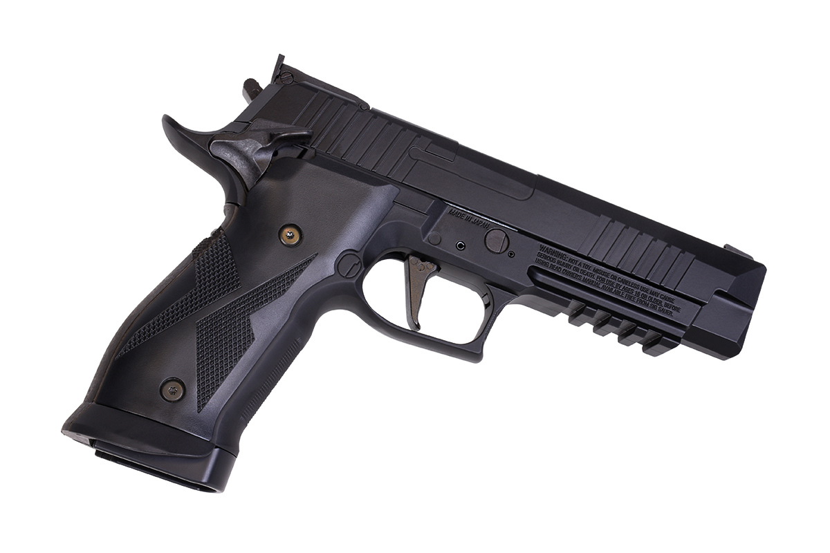 SIG SAUER XFIVE Schwarz 4,5mm | 4,5mm BB - Druckluft Co2 BlowBack