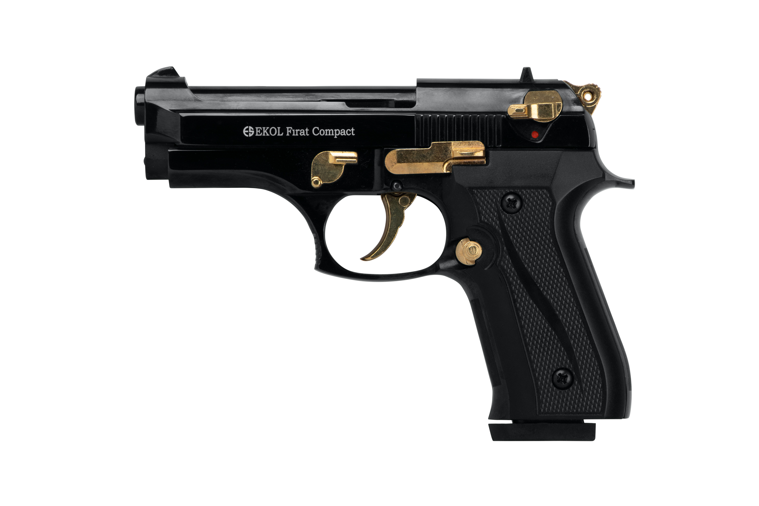 Ekol Compact Schwarz-Gold 9mm P.A.K. - Gas-Signal