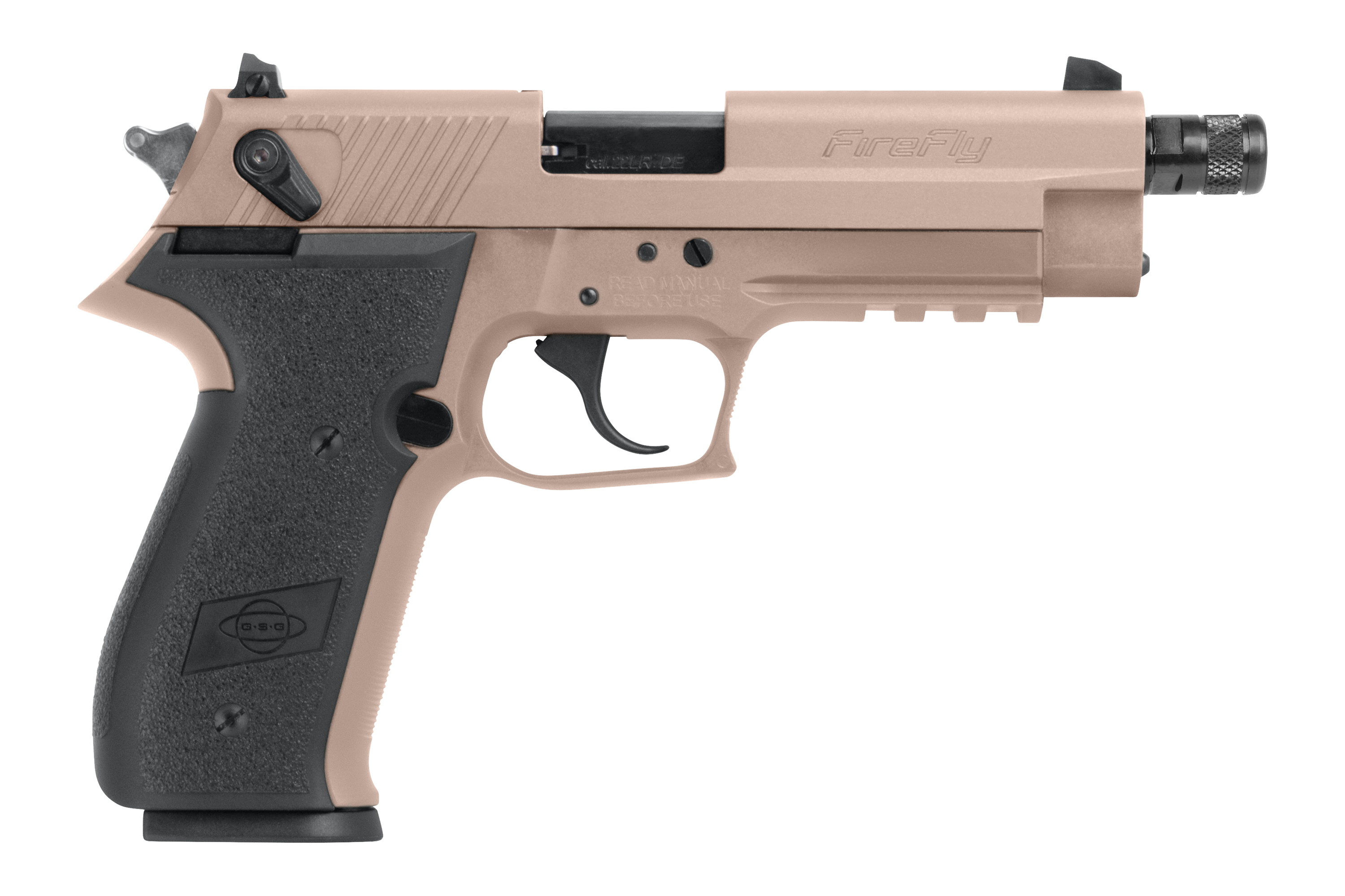GSG FireFly SD US Tan .22lr HV - Selbstladepistole