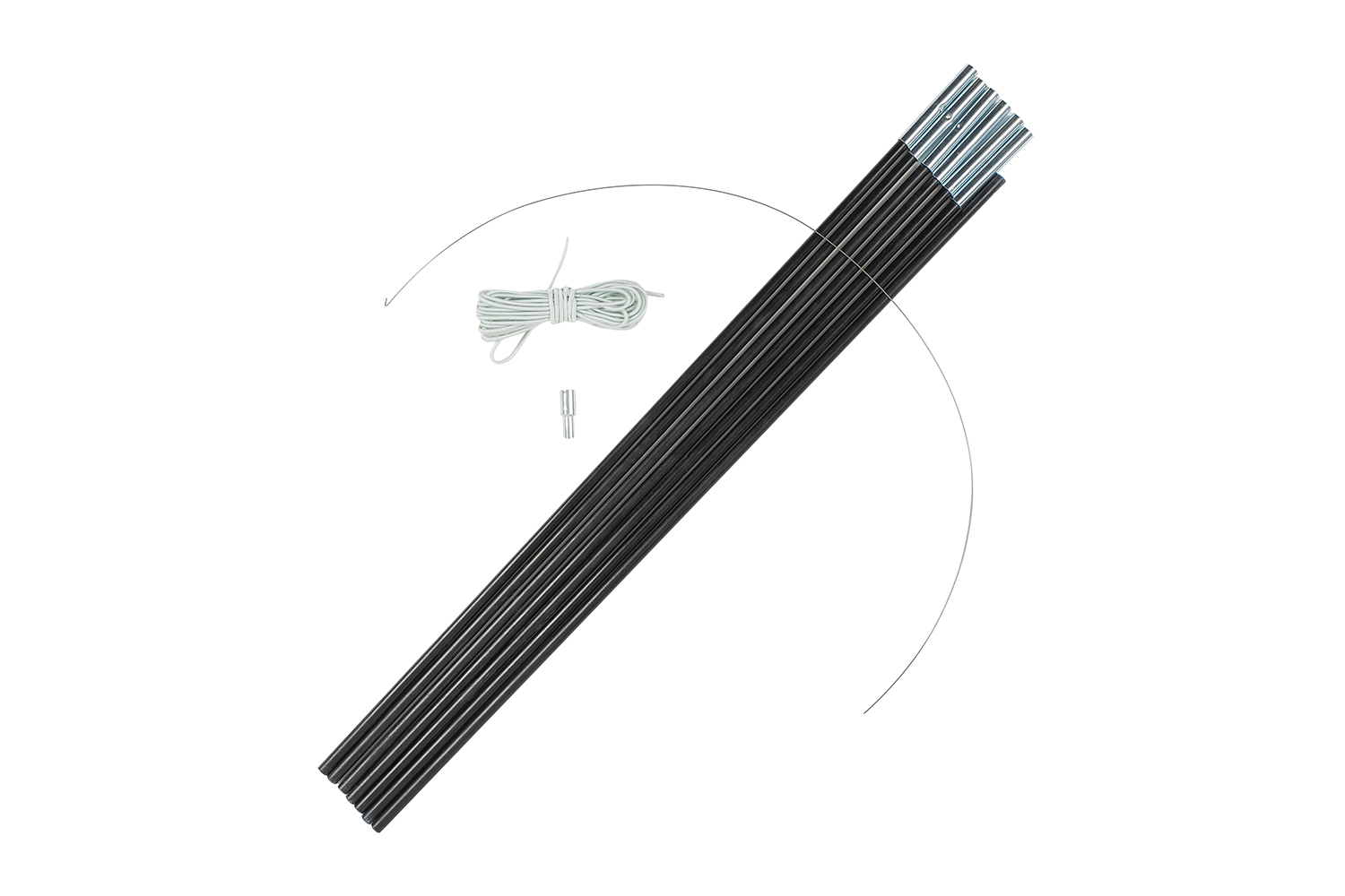 Highlander Forces Zeltstangen 7,9 mm 9er Set Fiberglas