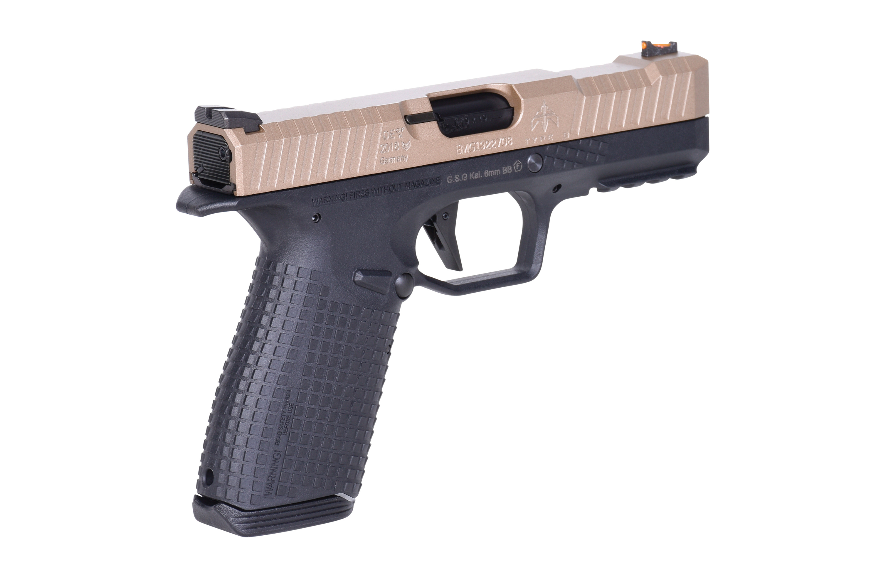 Archon Firearms Type B Pistol Bicolor 6mm - Airsoft Gas BlowBack