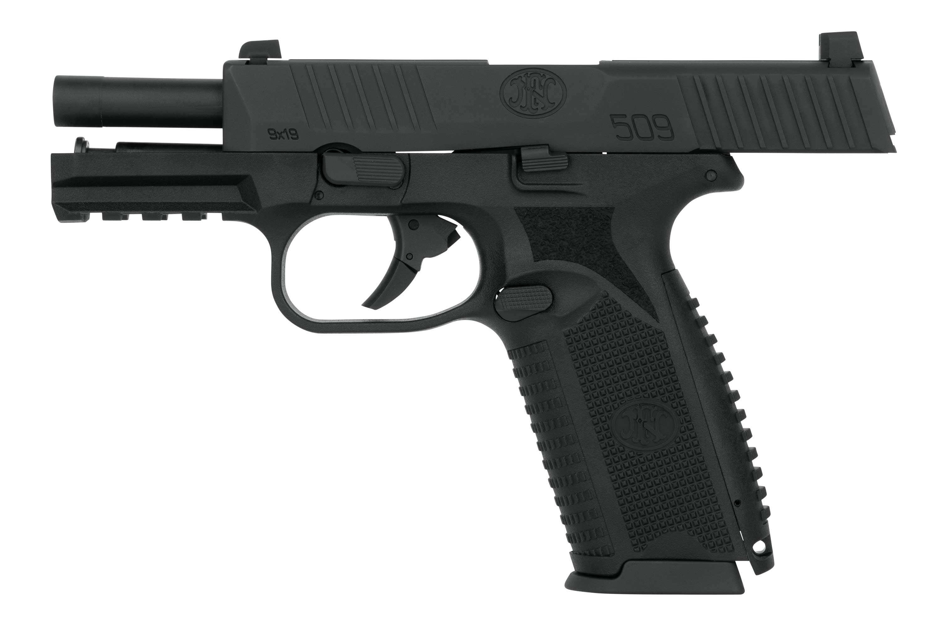 FN 509 Schwarz 4,5mm BB - Druckluft Co2 BlowBack