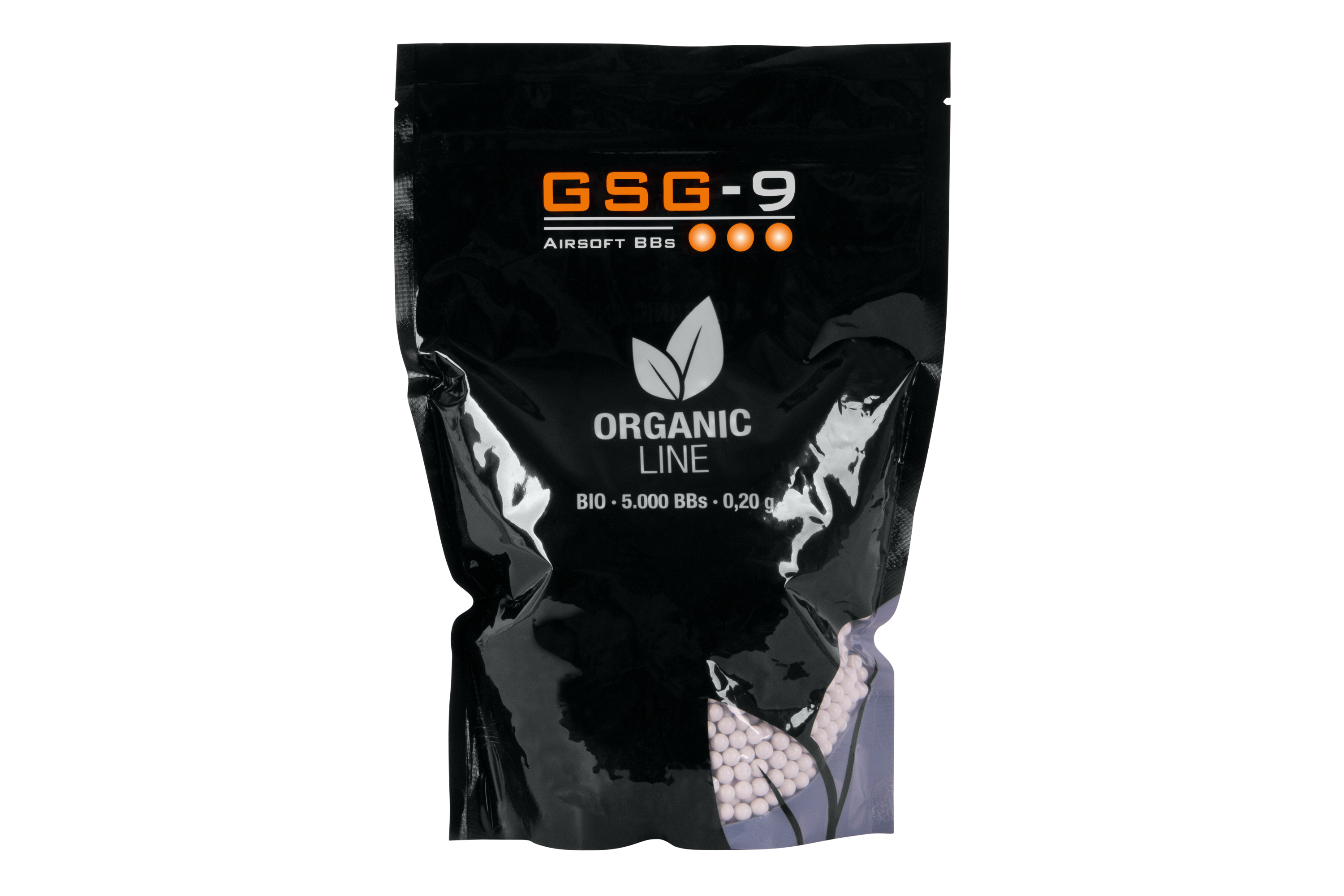 GSG-9 Organic Line 6 mm BIO BBs Weiß 0,20 g 5.000 Stück