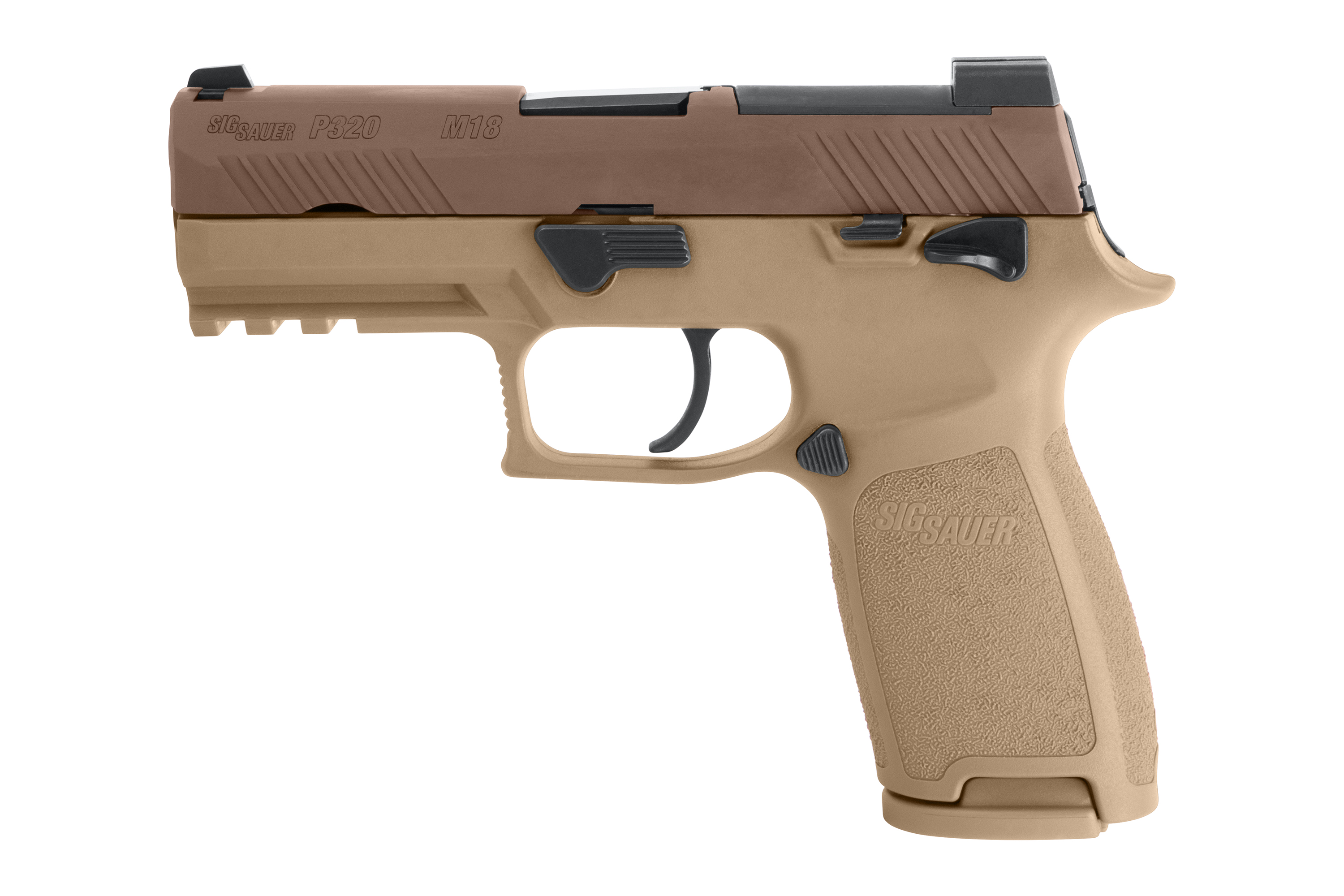 SIG SAUER P320-M18 Coyote Tan 9 mm Luger - Selbstladepistole SIG SAUER P320-M18 Coyote Tan 9 mm Luger - Selbstladepistole