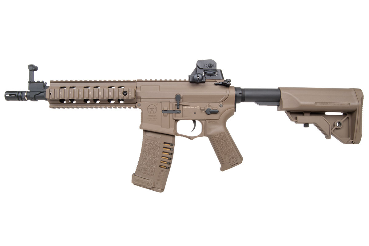 Ares Amoeba M4 008 Dark Earth 6mm - Airsoft S-AEG