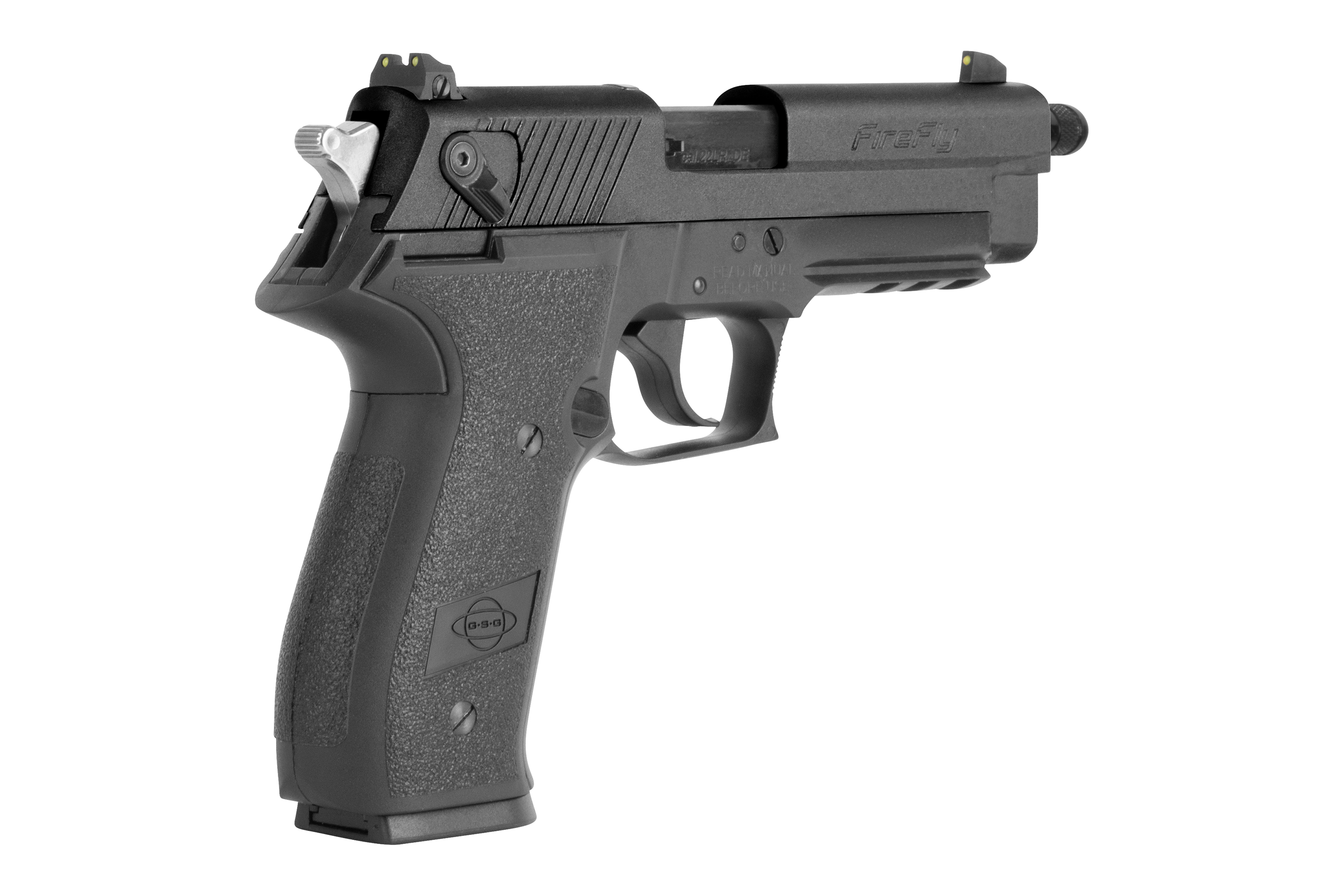 GSG FireFly SD Schwarz .22lr HV - Selbstladepistole