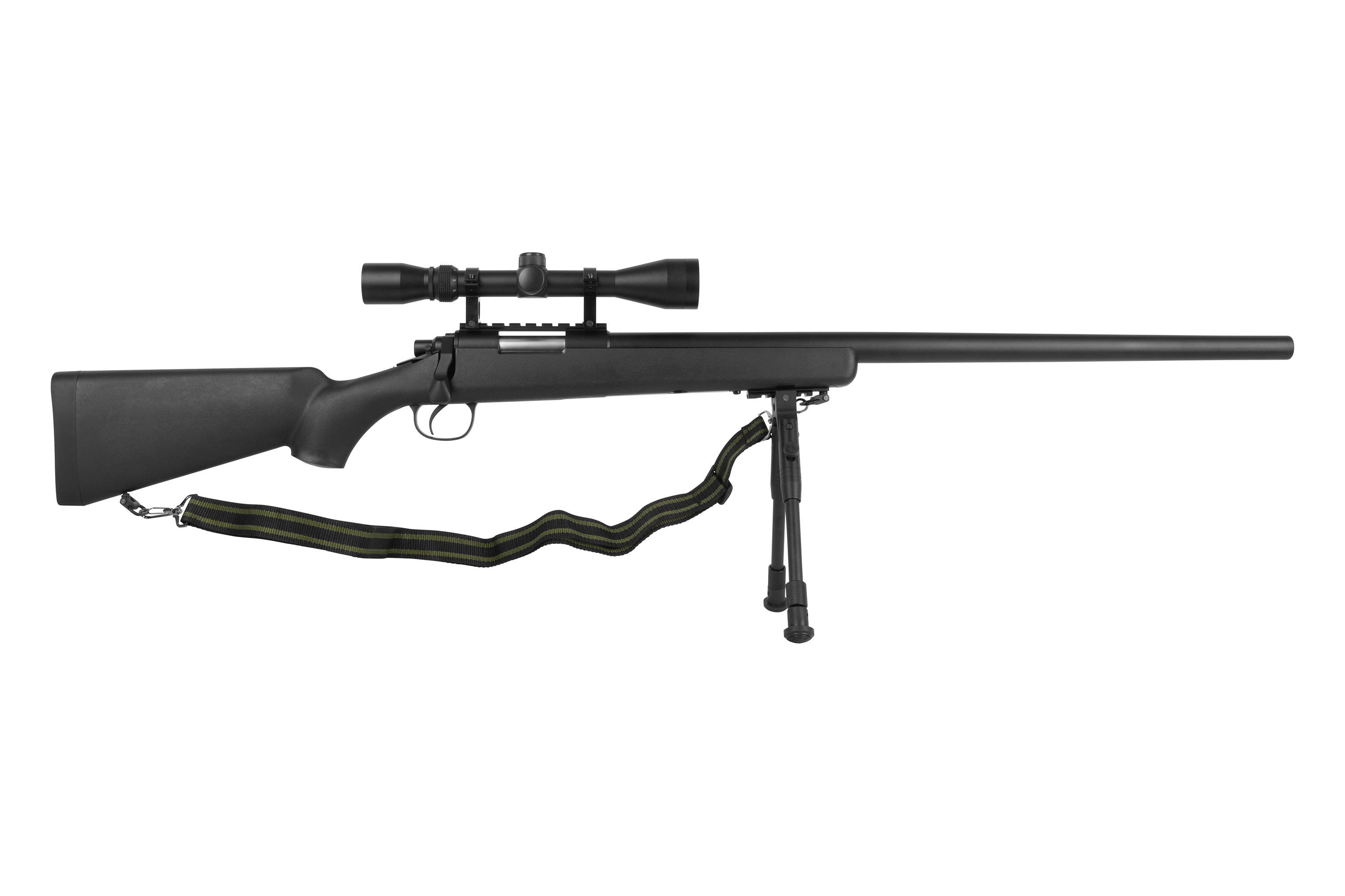 GSG MB03 Sniper Set Schwarz 6mm - Airsoft Federdruck